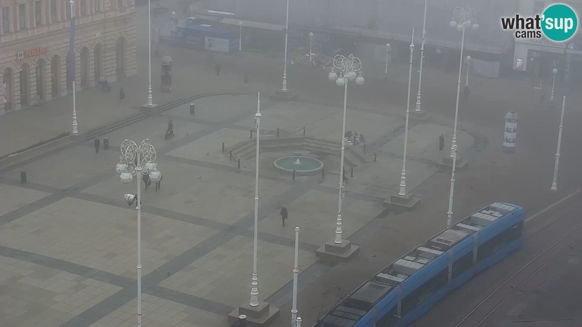 Ban Jelačić Platz  Live webcam Zagreb – Hotel Dubrovnik