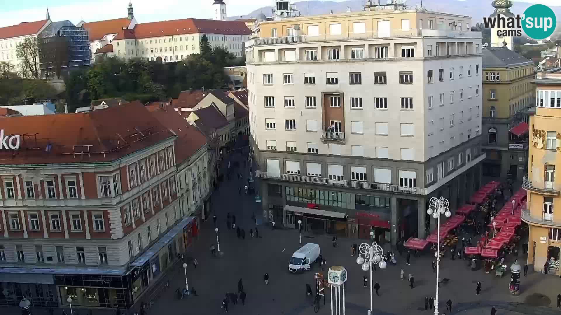 Ban Jelačić live cam Zagreb – Hotel Dubrovnik