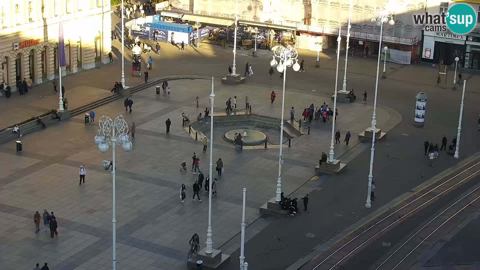 Ban Jelačić live cam Zagreb – Hotel Dubrovnik