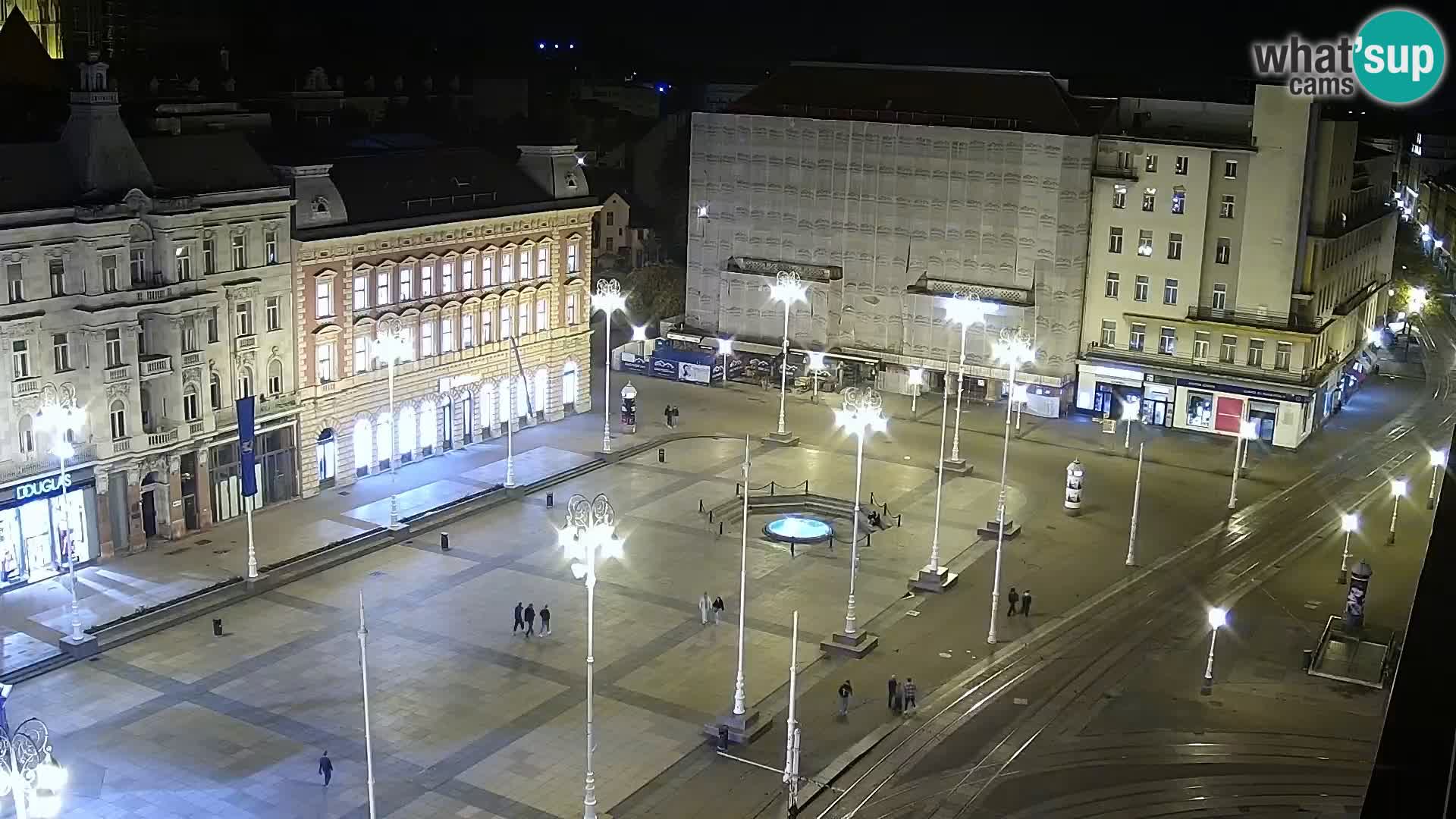 Plaza Ban Jelačić camera en vivo Zagreb – Hotel Dubrovnik