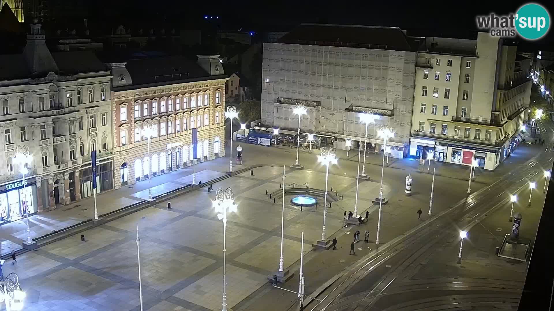 Ban Jelačić live cam Zagreb – Hotel Dubrovnik