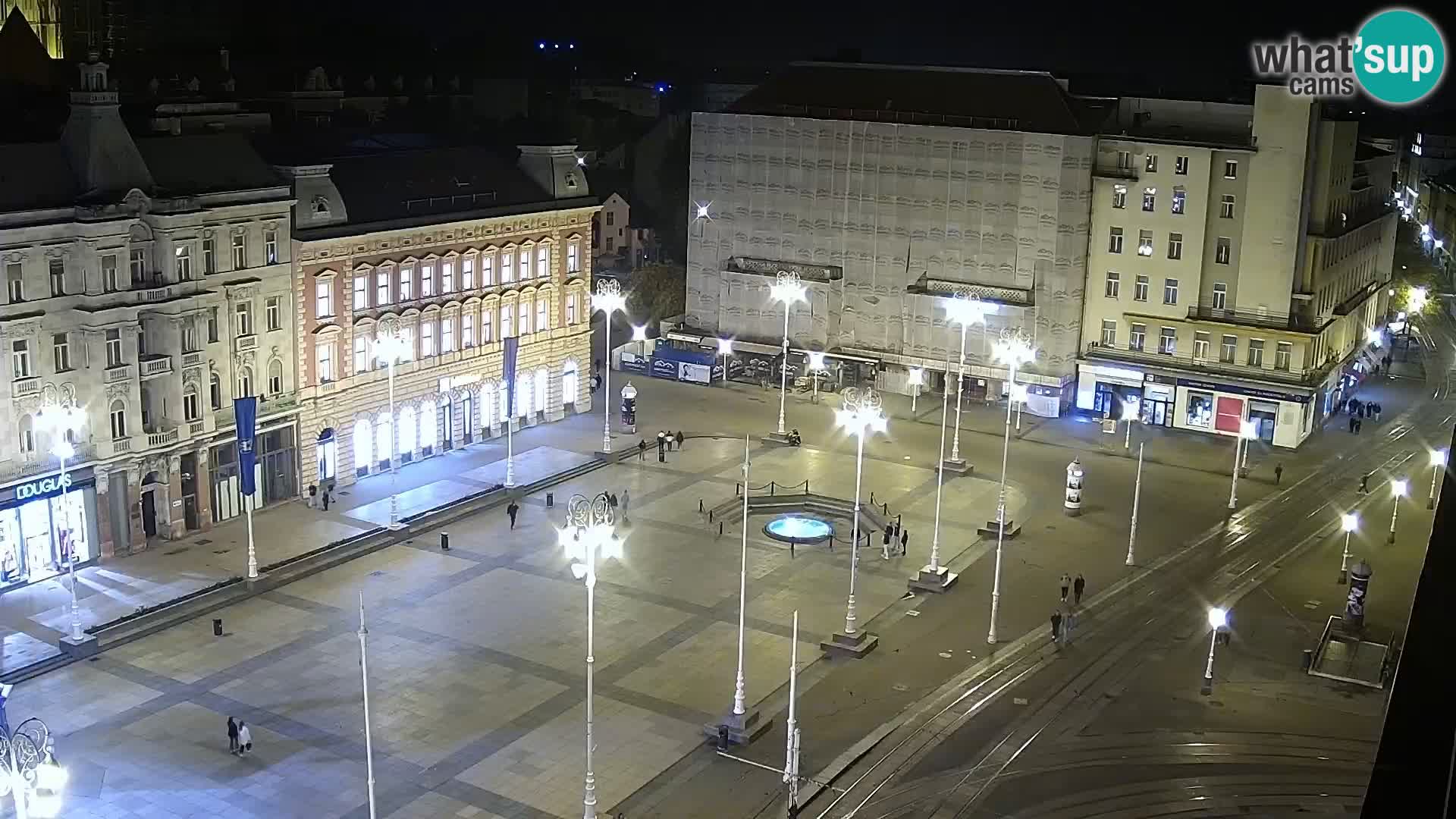 Piazza Ban Jelačić livecam Zagreb – Hotel Dubrovnik