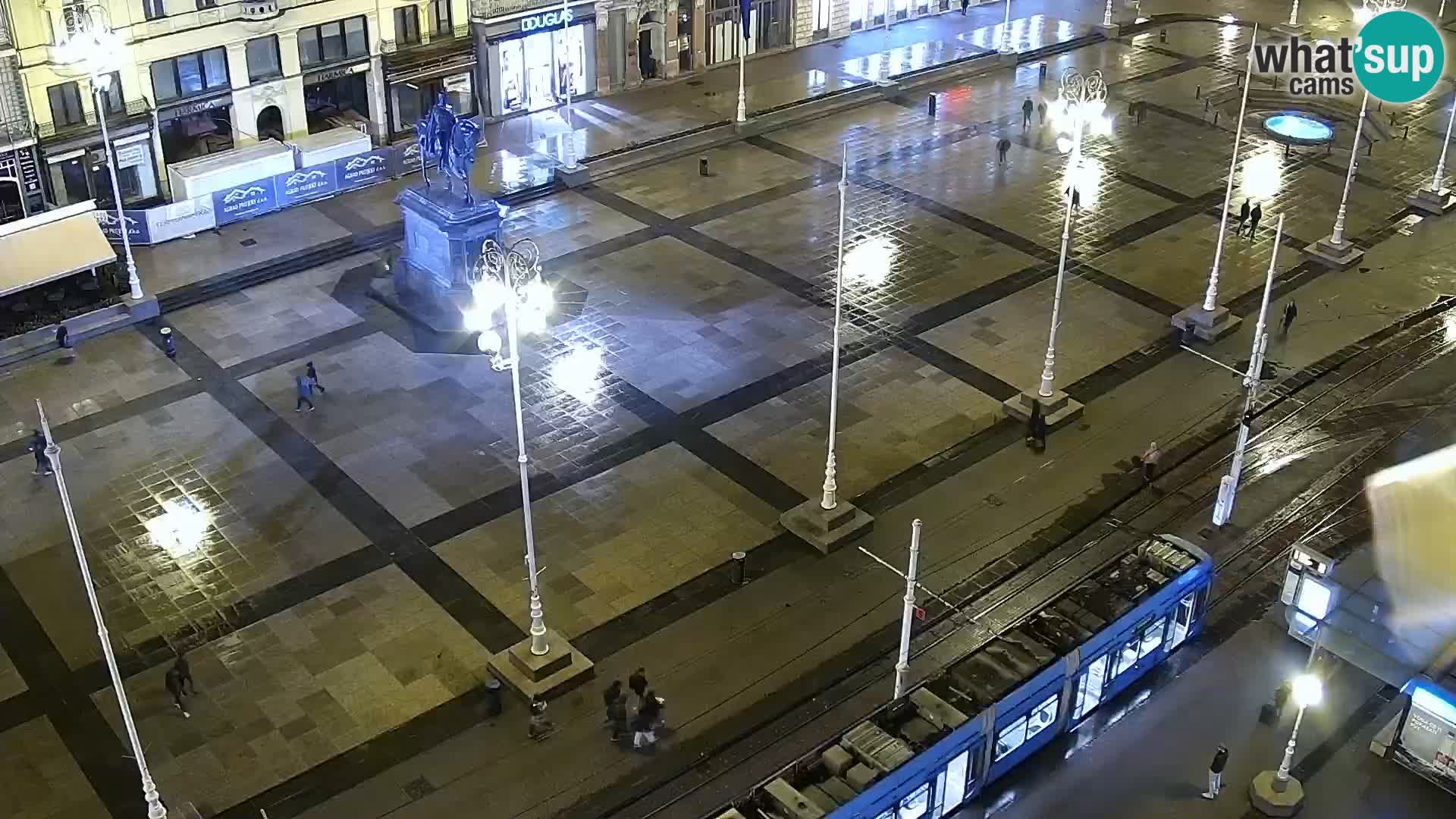 Piazza Ban Jelačić livecam Zagreb – Hotel Dubrovnik