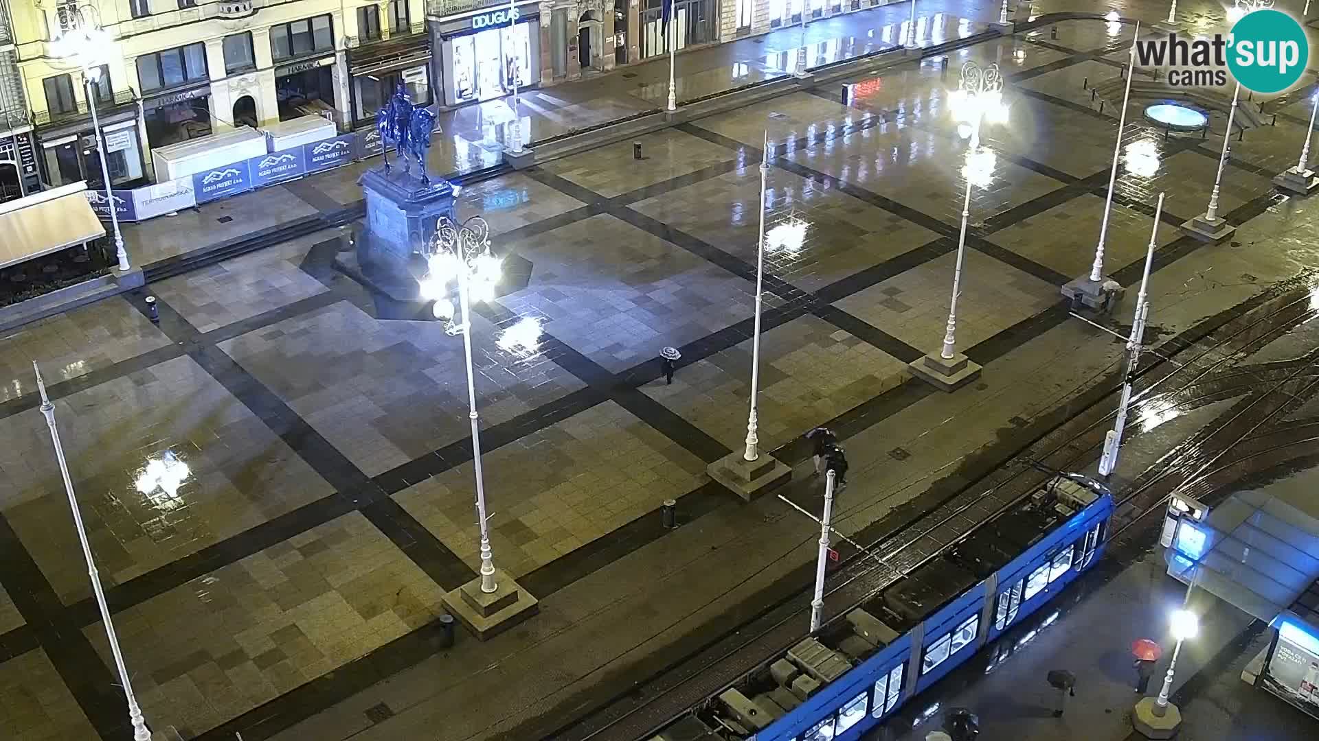 LIVE Webcam Zagreb Hotel Dubrovnik | Ban Jelačić square