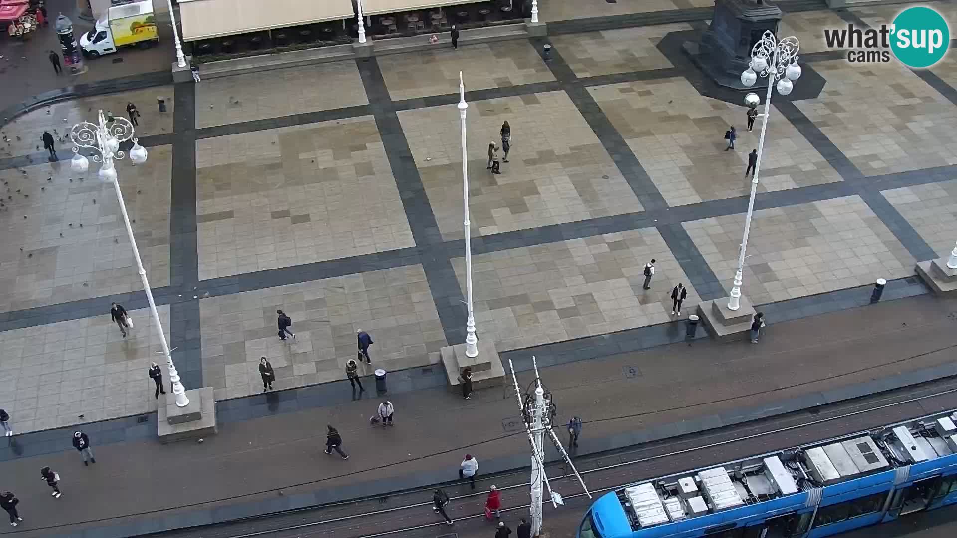 Ban Jelačić Platz  Live webcam Zagreb – Hotel Dubrovnik