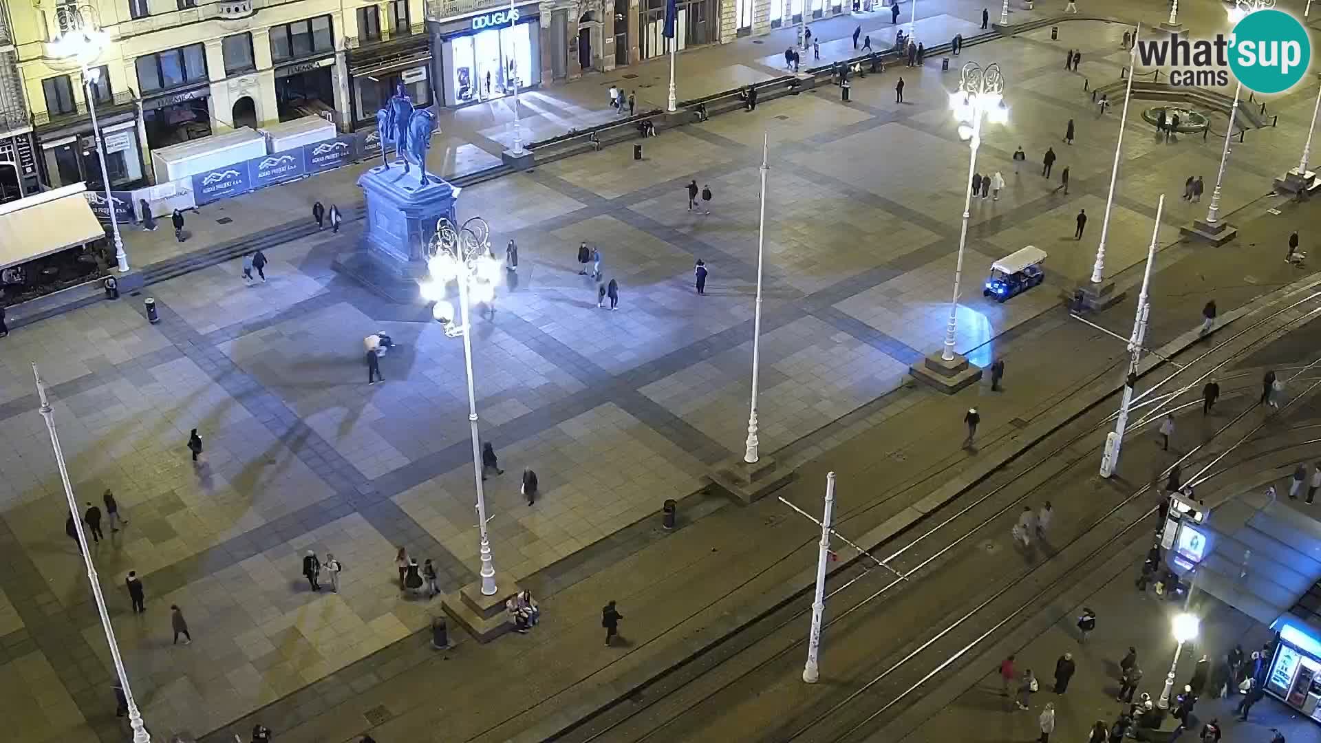 Plaza Ban Jelačić camera en vivo Zagreb – Hotel Dubrovnik