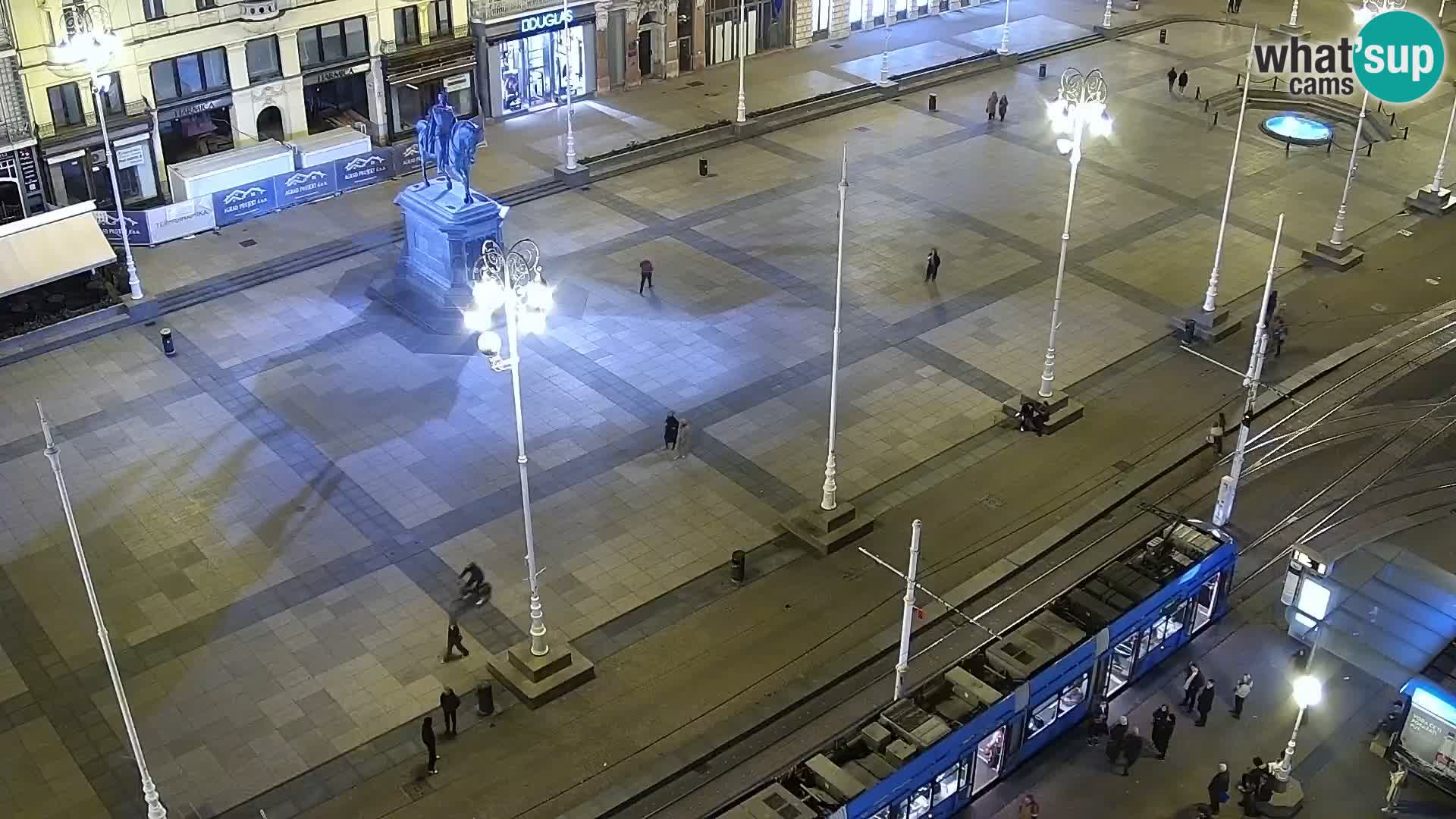 LIVE Webcam Zagreb Hotel Dubrovnik | Ban Jelačić square