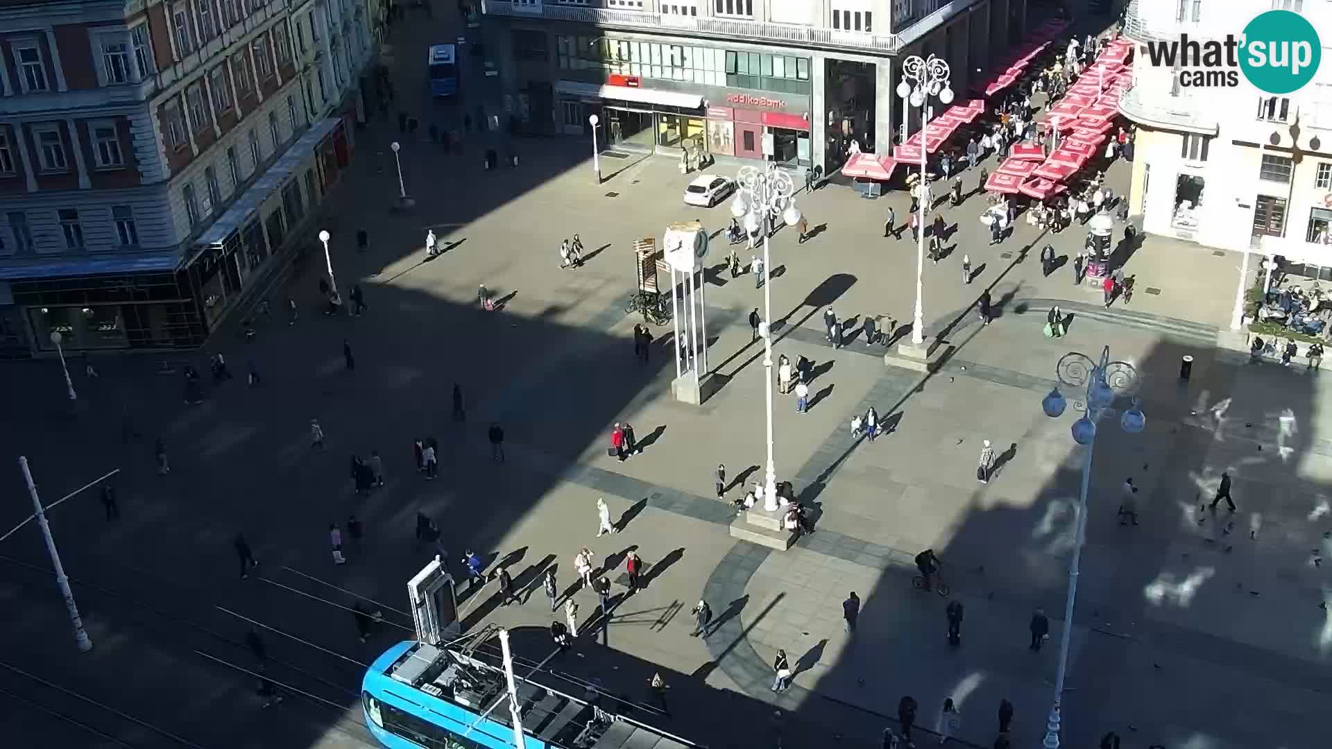 Ban Jelačić live cam Zagreb – Hotel Dubrovnik