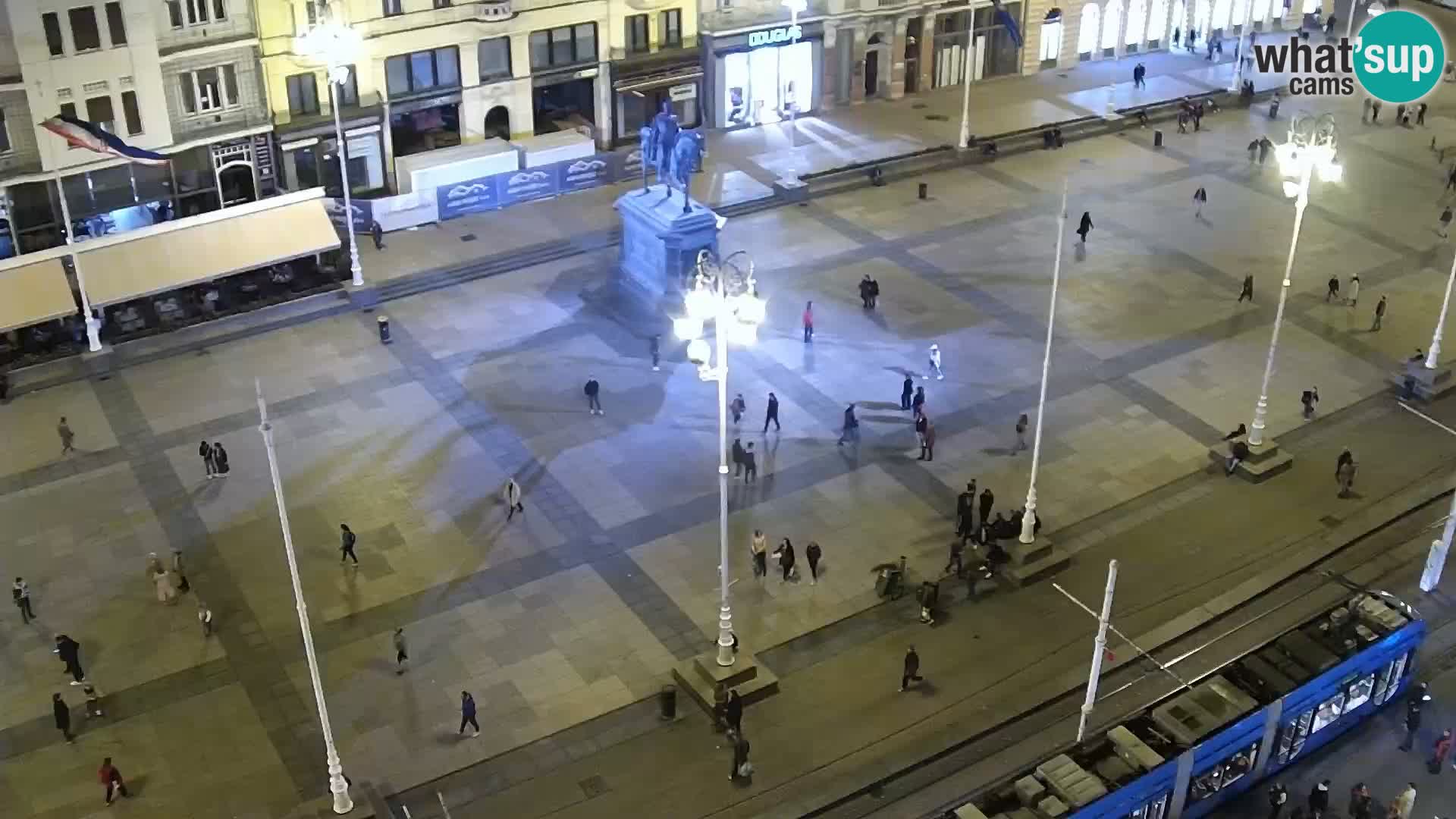 Plaza Ban Jelačić camera en vivo Zagreb – Hotel Dubrovnik