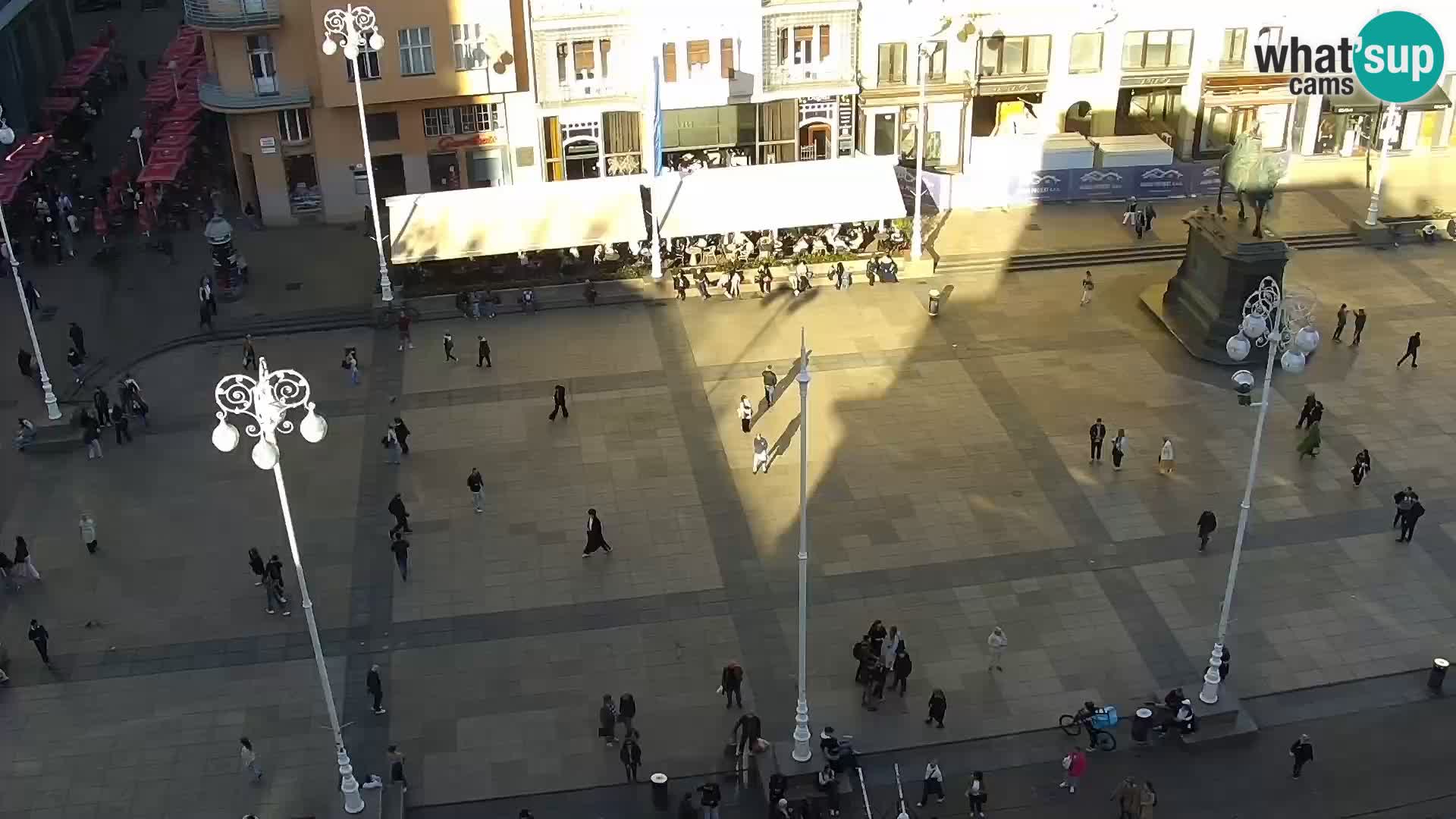 LIVE Webcam Zagreb Hotel Dubrovnik | Ban Jelačić square