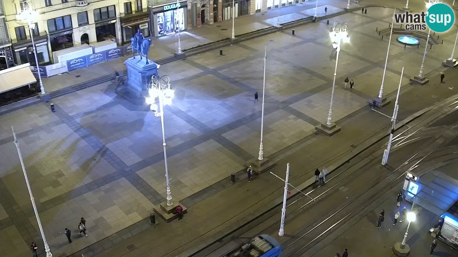 Ban Jelačić live cam Zagreb – Hotel Dubrovnik