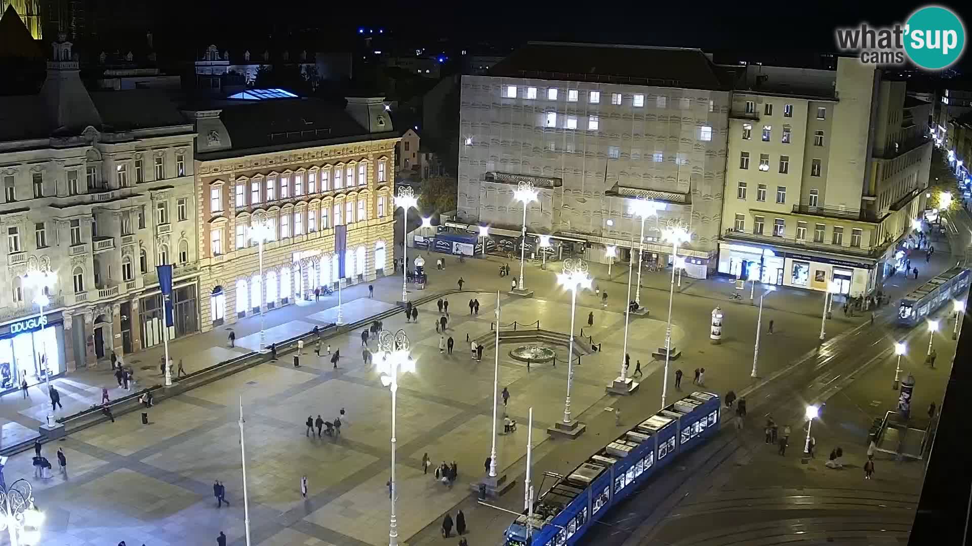 LIVE Webcam Zagreb Hotel Dubrovnik | Ban Jelačić square