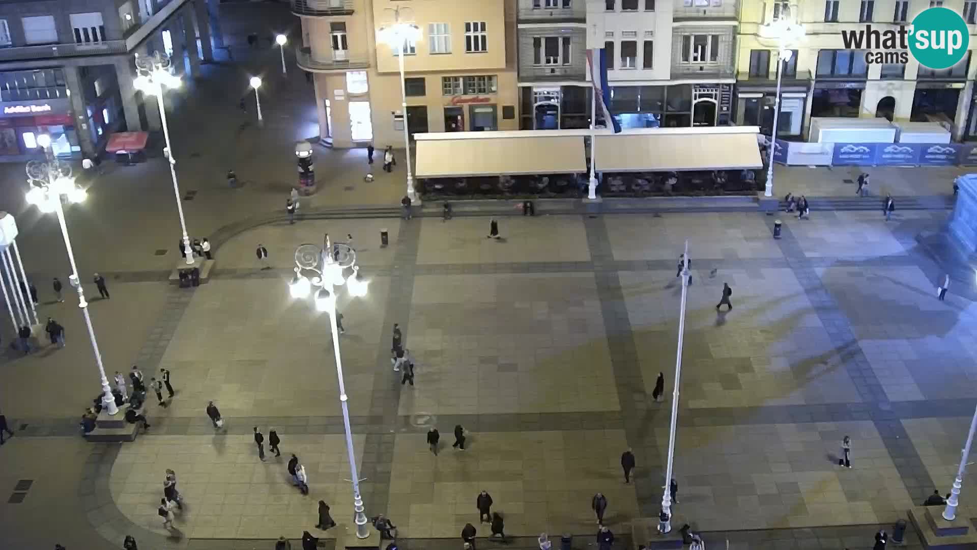Ban Jelačić Platz  Live webcam Zagreb – Hotel Dubrovnik