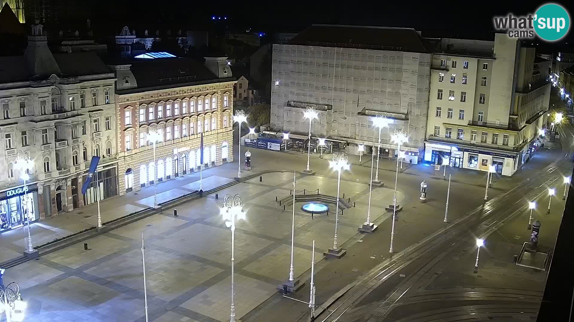 Plaza Ban Jelačić camera en vivo Zagreb – Hotel Dubrovnik