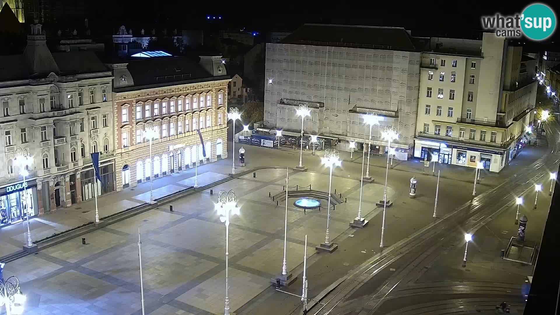 Ban Jelačić Platz  Live webcam Zagreb – Hotel Dubrovnik