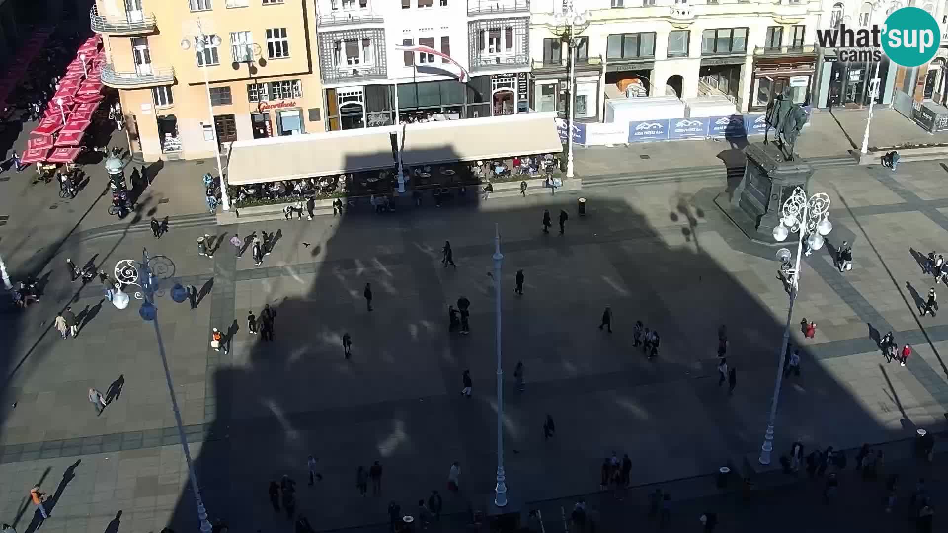 Ban Jelačić live cam Zagreb – Hotel Dubrovnik