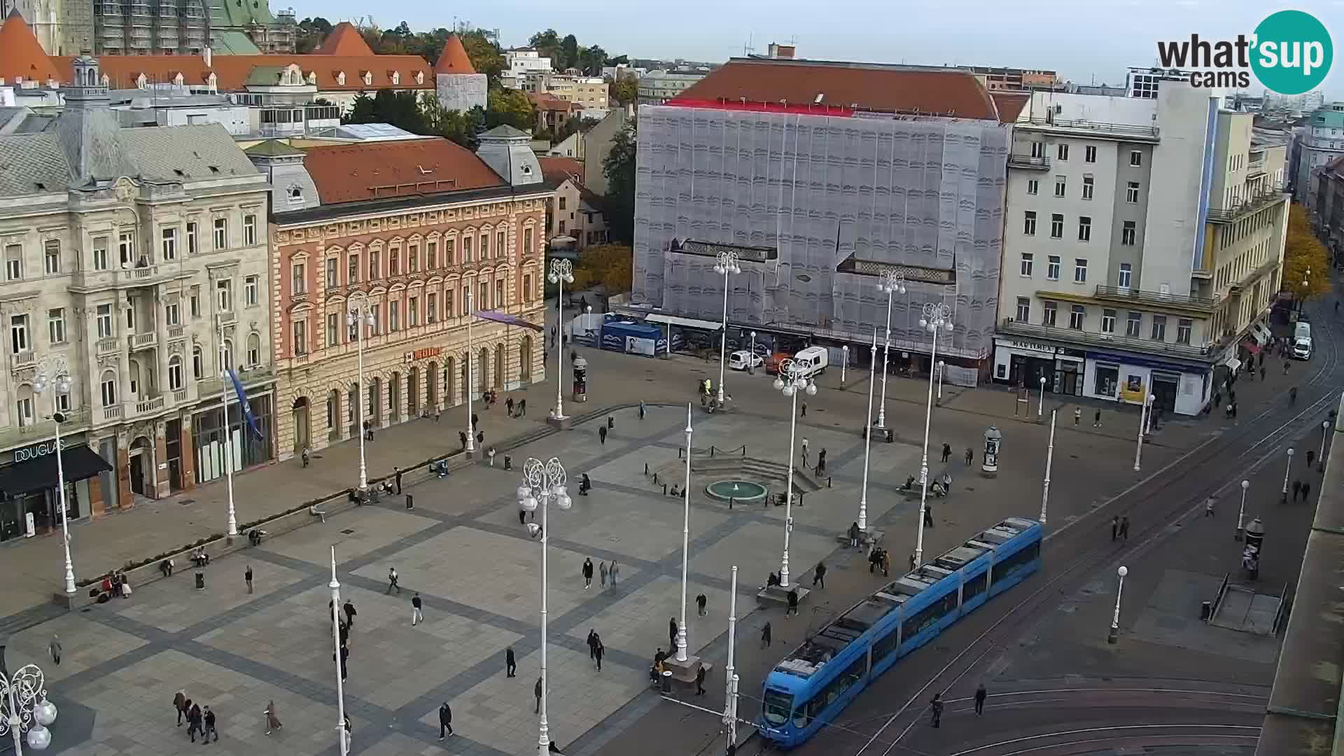 Ban Jelačić live cam Zagreb – Hotel Dubrovnik