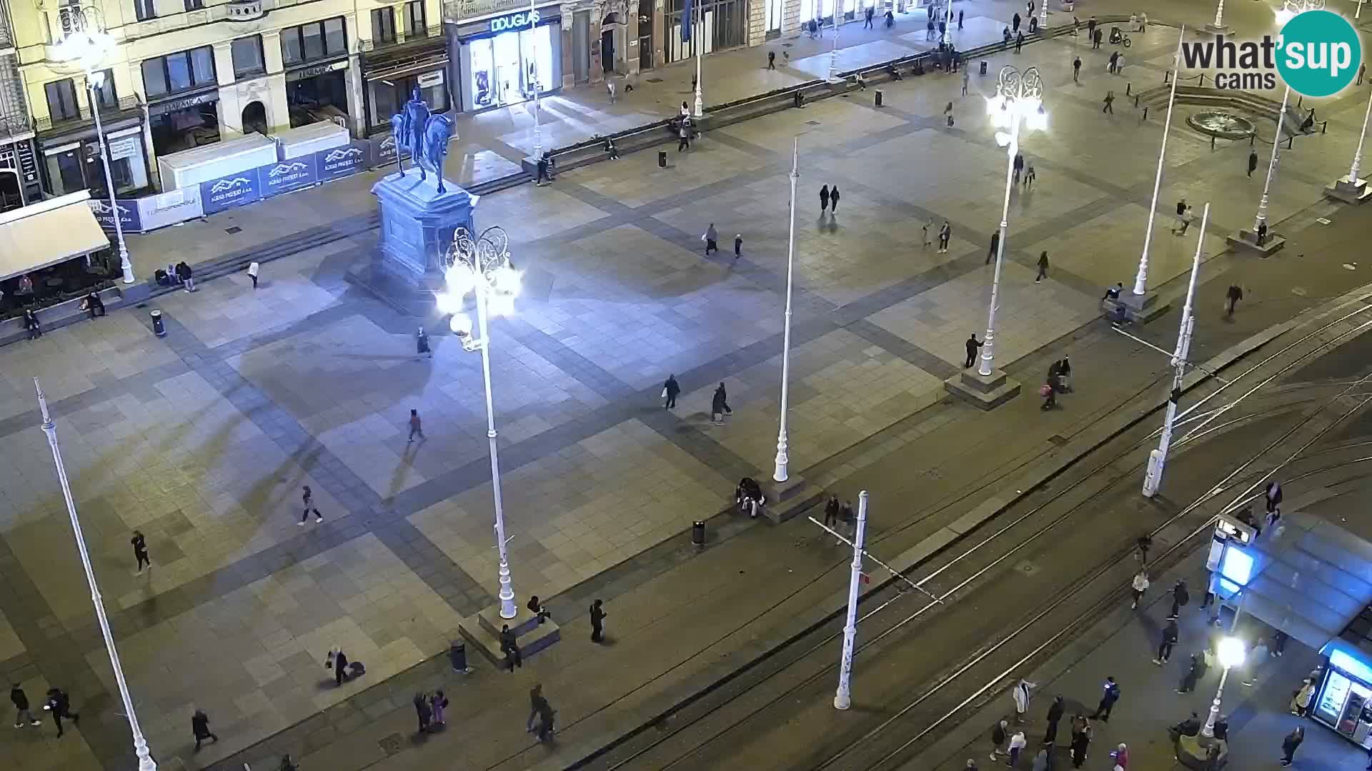 Plaza Ban Jelačić camera en vivo Zagreb – Hotel Dubrovnik
