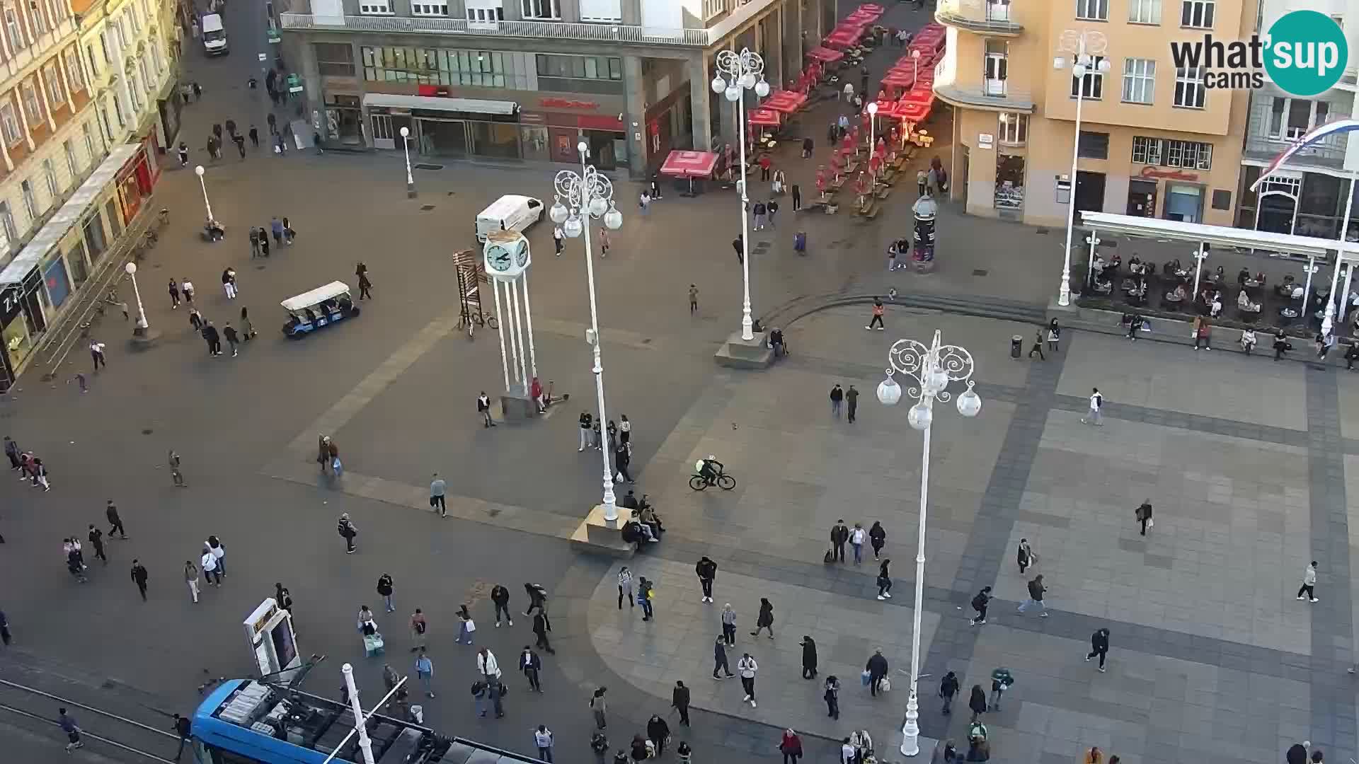 Plaza Ban Jelačić camera en vivo Zagreb – Hotel Dubrovnik
