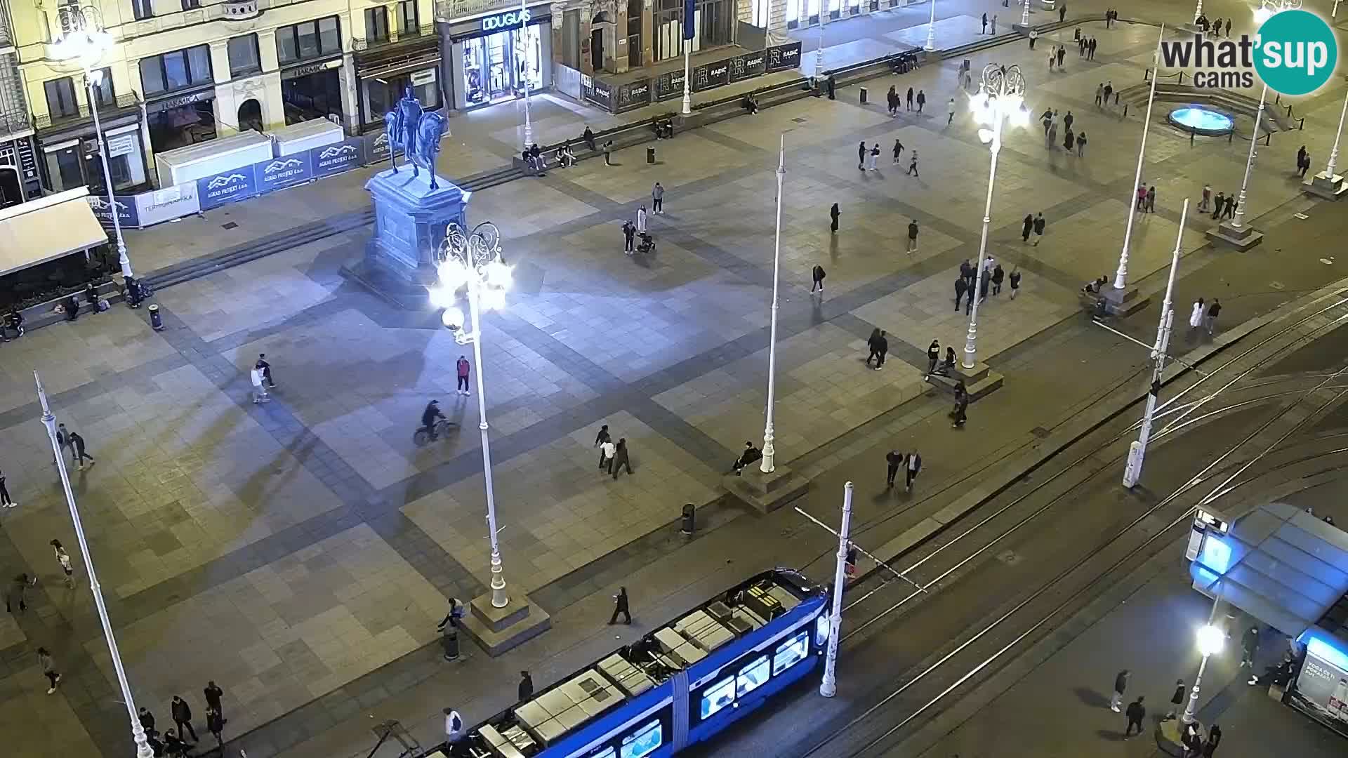 Plaza Ban Jelačić camera en vivo Zagreb – Hotel Dubrovnik