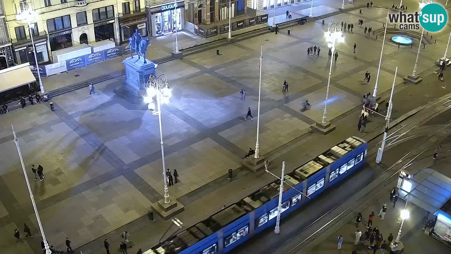 LIVE Webcam Zagreb Hotel Dubrovnik | Ban Jelačić square