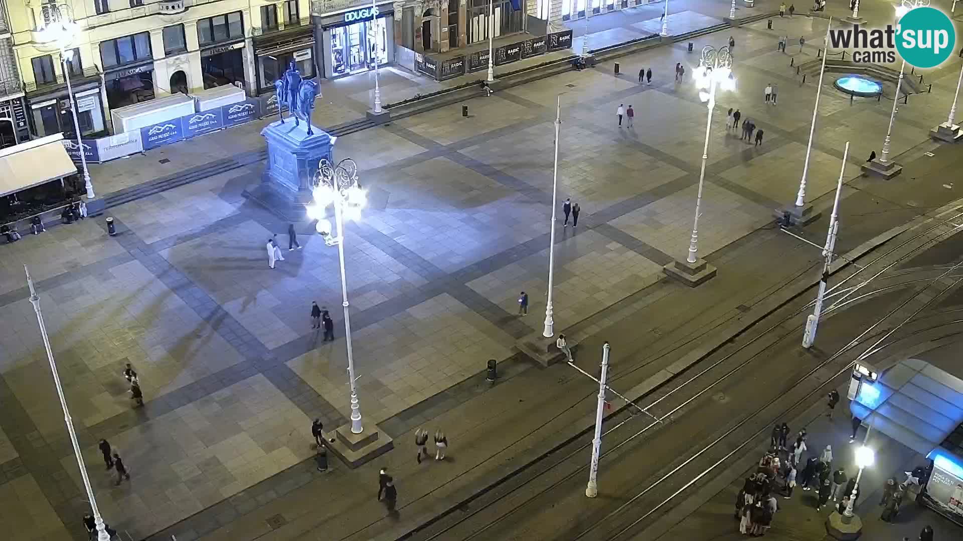 LIVE Webcam Zagreb Hotel Dubrovnik | Ban Jelačić square