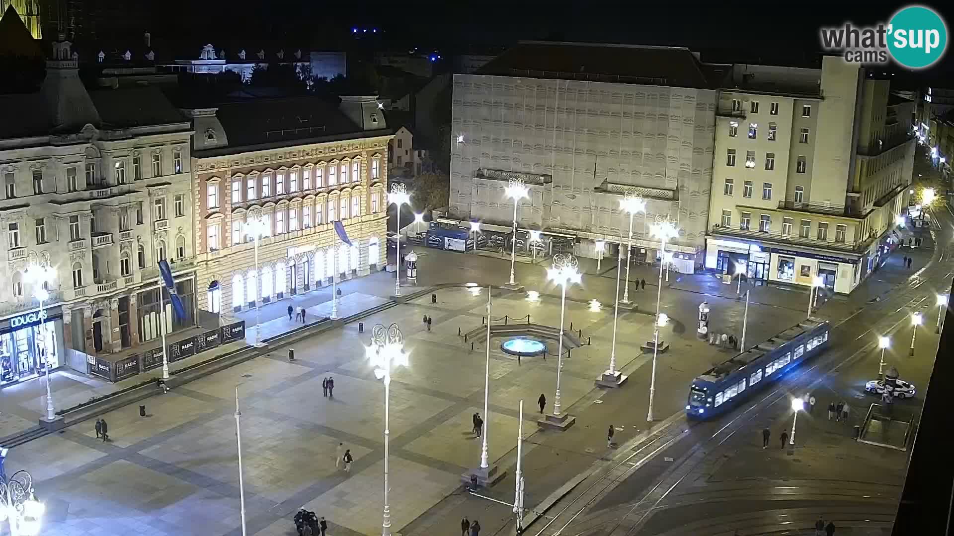 Piazza Ban Jelačić livecam Zagreb – Hotel Dubrovnik