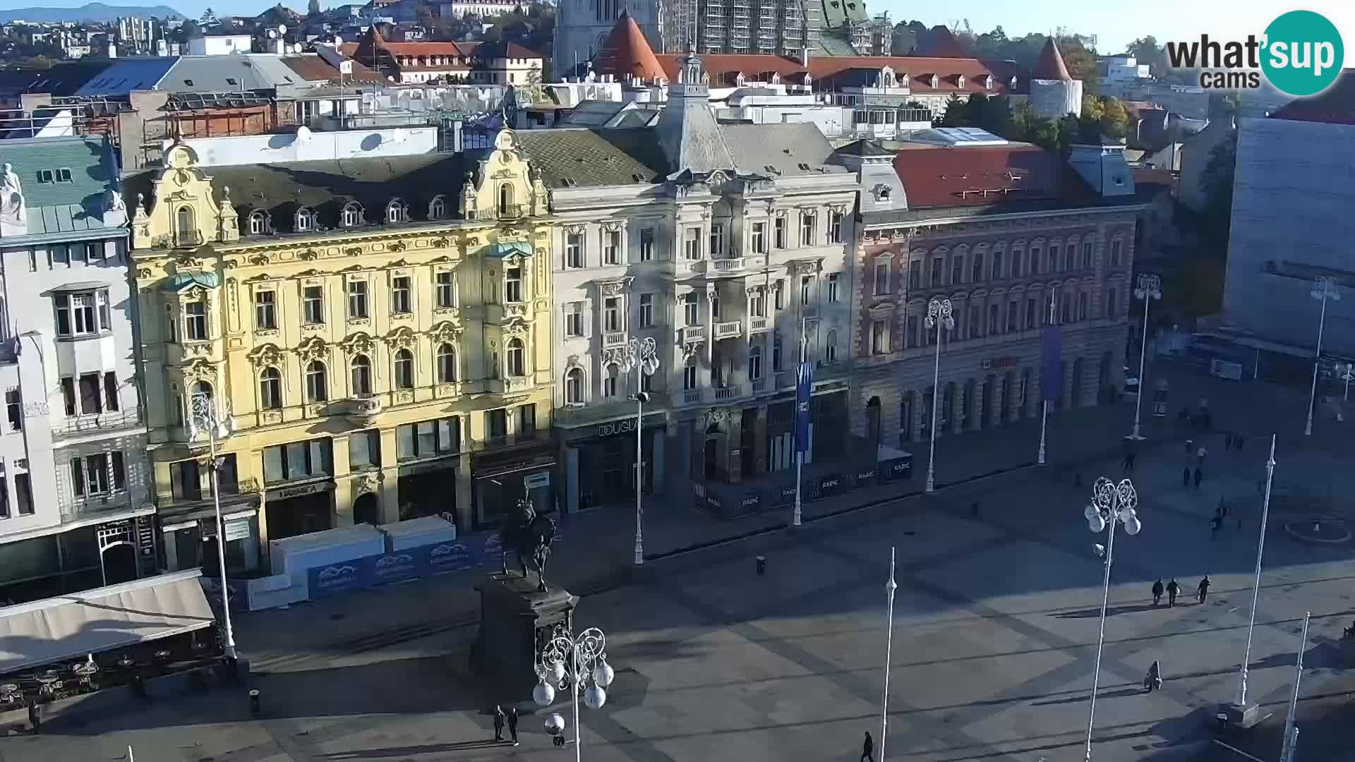 Piazza Ban Jelačić livecam Zagreb – Hotel Dubrovnik