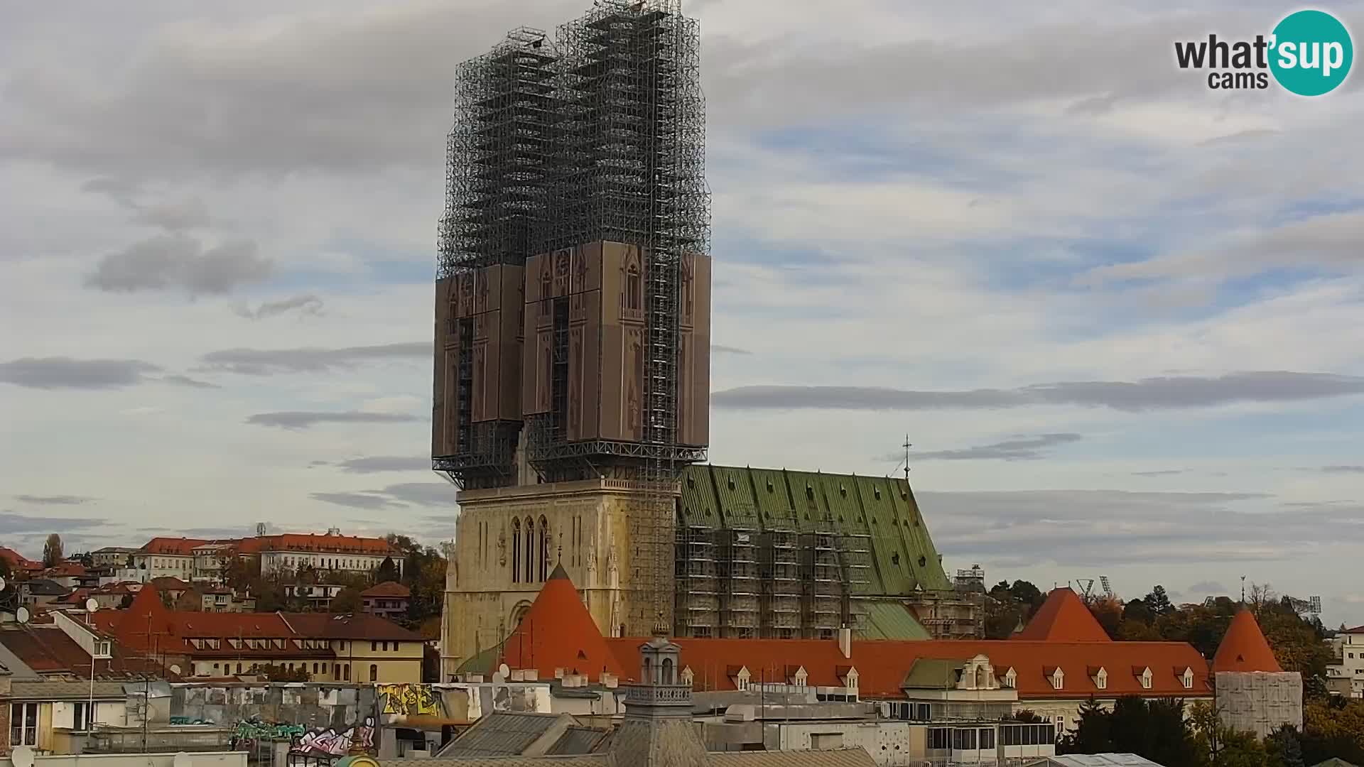 Trg Bana Jelačića web kamera Zagreb – Hotel Dubrovnik