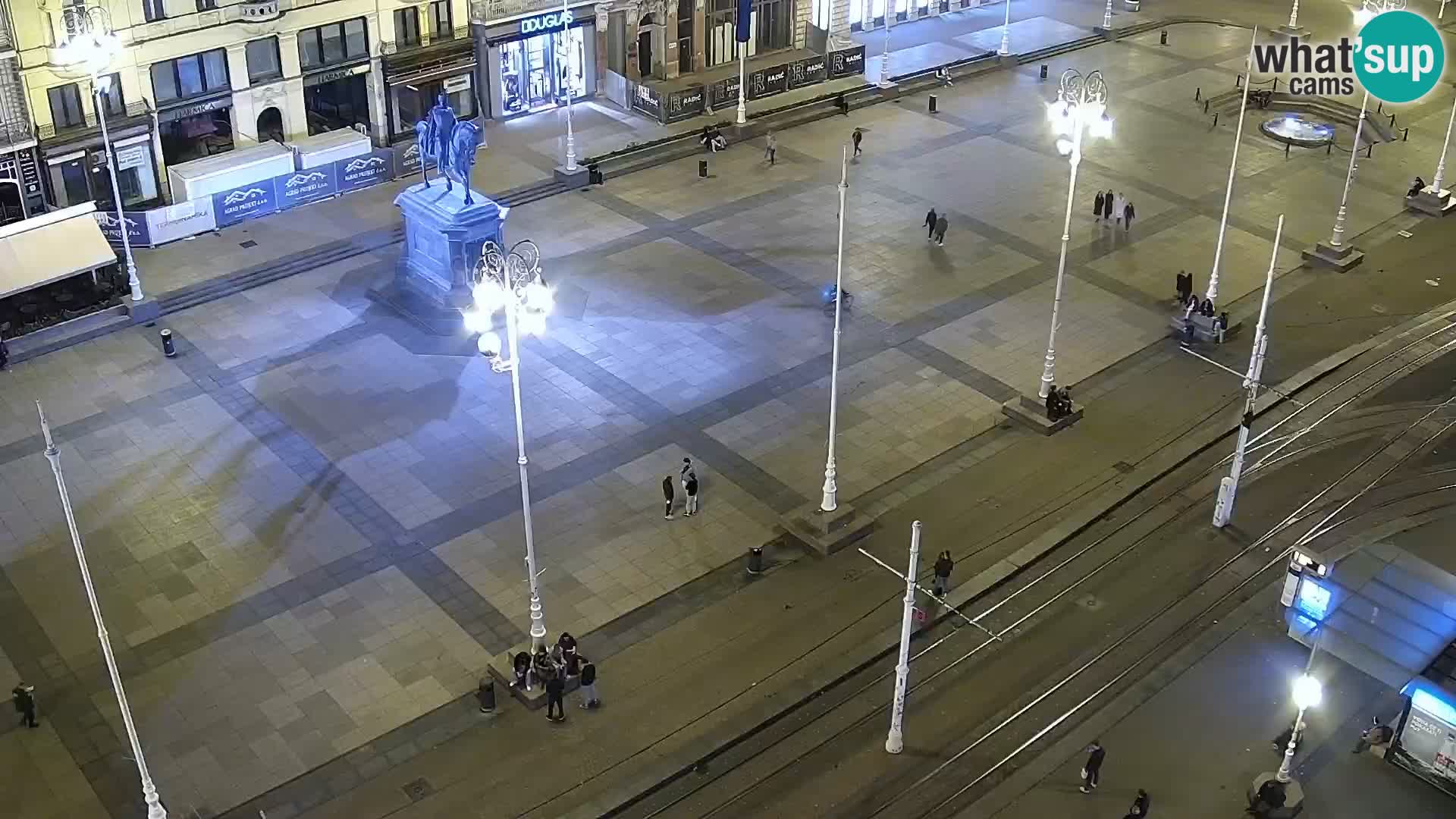 Piazza Ban Jelačić livecam Zagreb – Hotel Dubrovnik