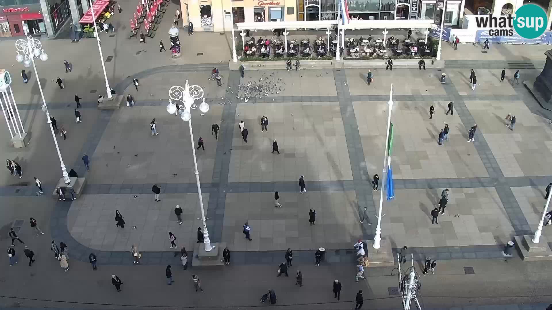 Piazza Ban Jelačić livecam Zagreb – Hotel Dubrovnik