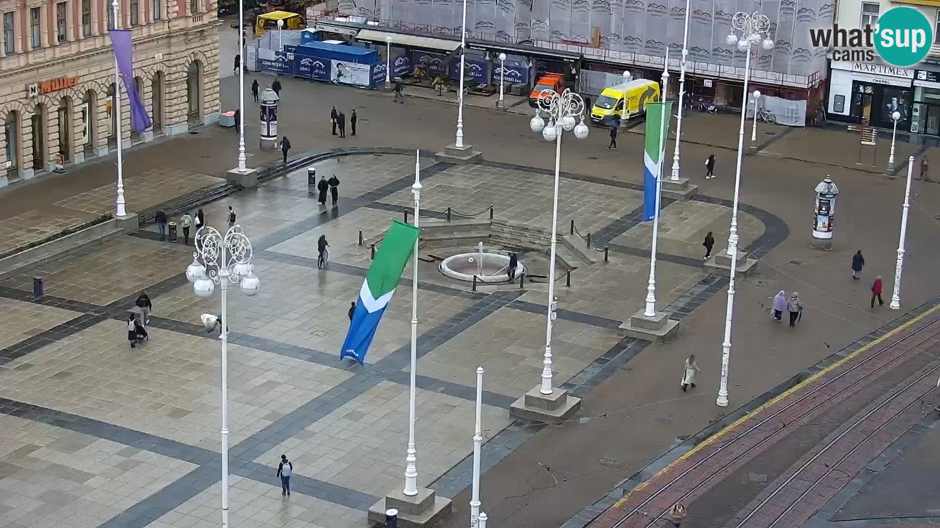 Ban Jelačić live cam Zagreb – Hotel Dubrovnik