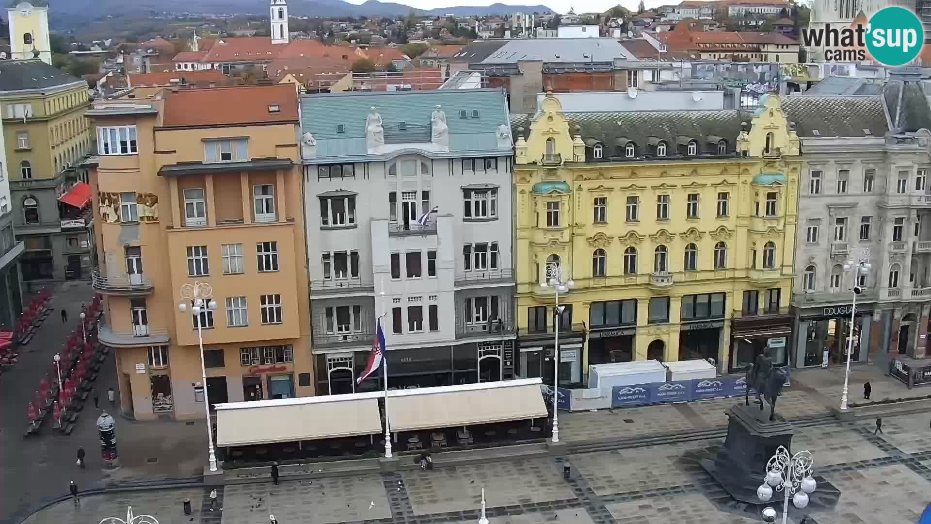 Plaza Ban Jelačić camera en vivo Zagreb – Hotel Dubrovnik