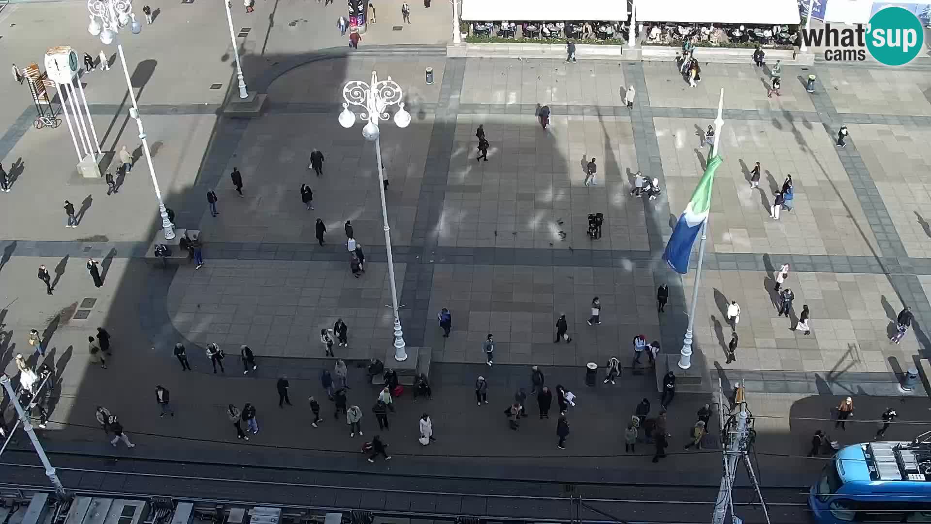 Ban Jelačić live cam Zagreb – Hotel Dubrovnik