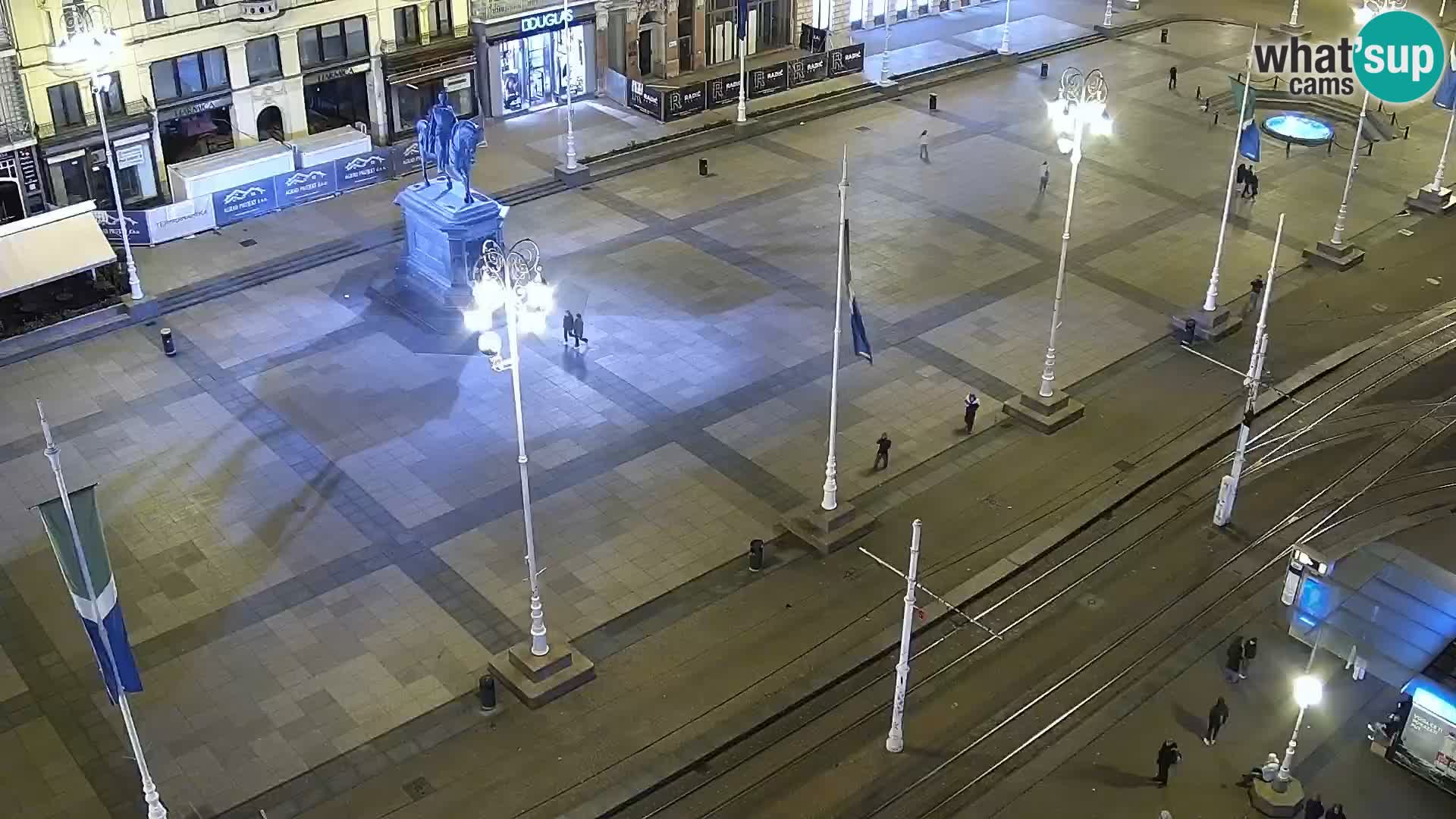 LIVE Webcam Zagreb Hotel Dubrovnik | Ban Jelačić square