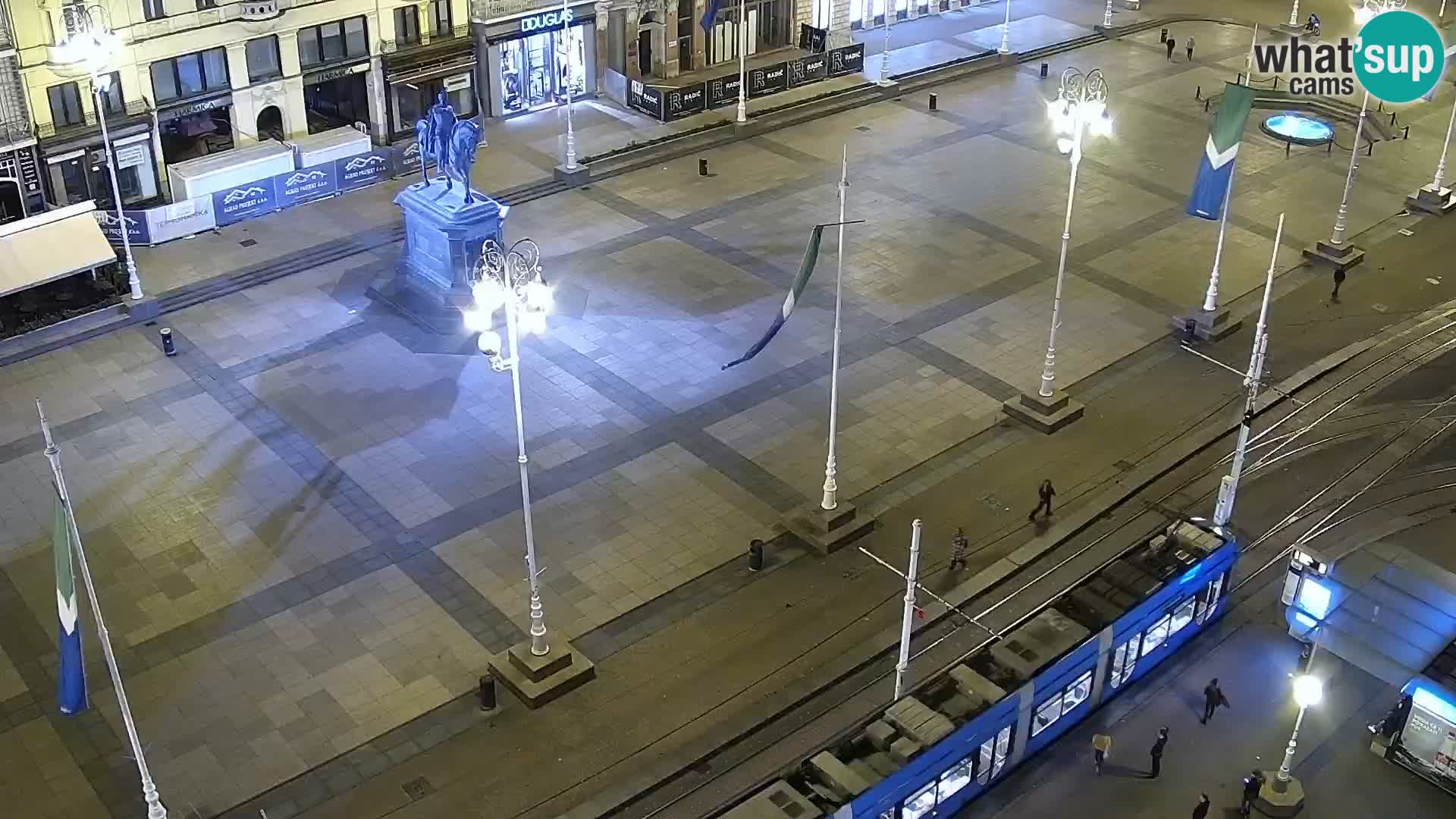 Ban Jelačić Platz  Live webcam Zagreb – Hotel Dubrovnik