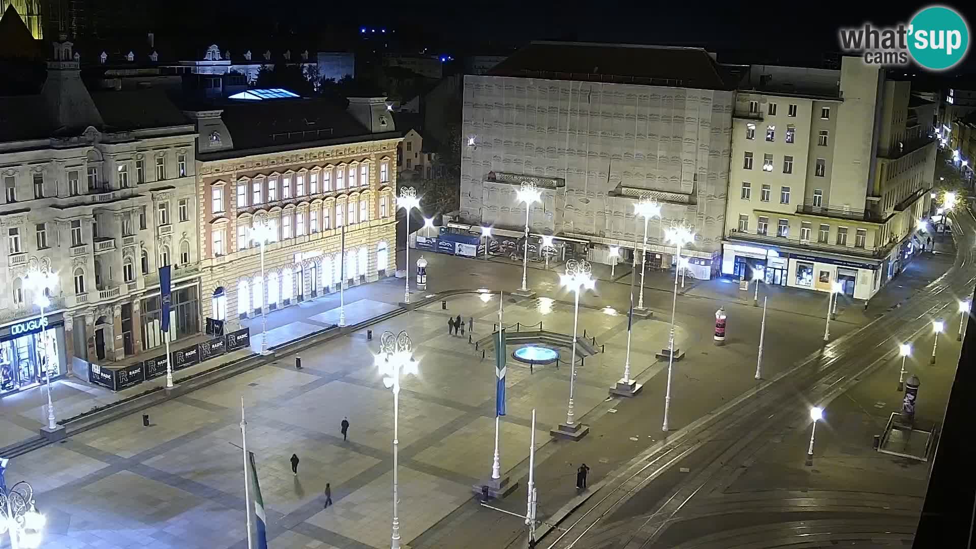 LIVE Webcam Zagreb Hotel Dubrovnik | Ban Jelačić square