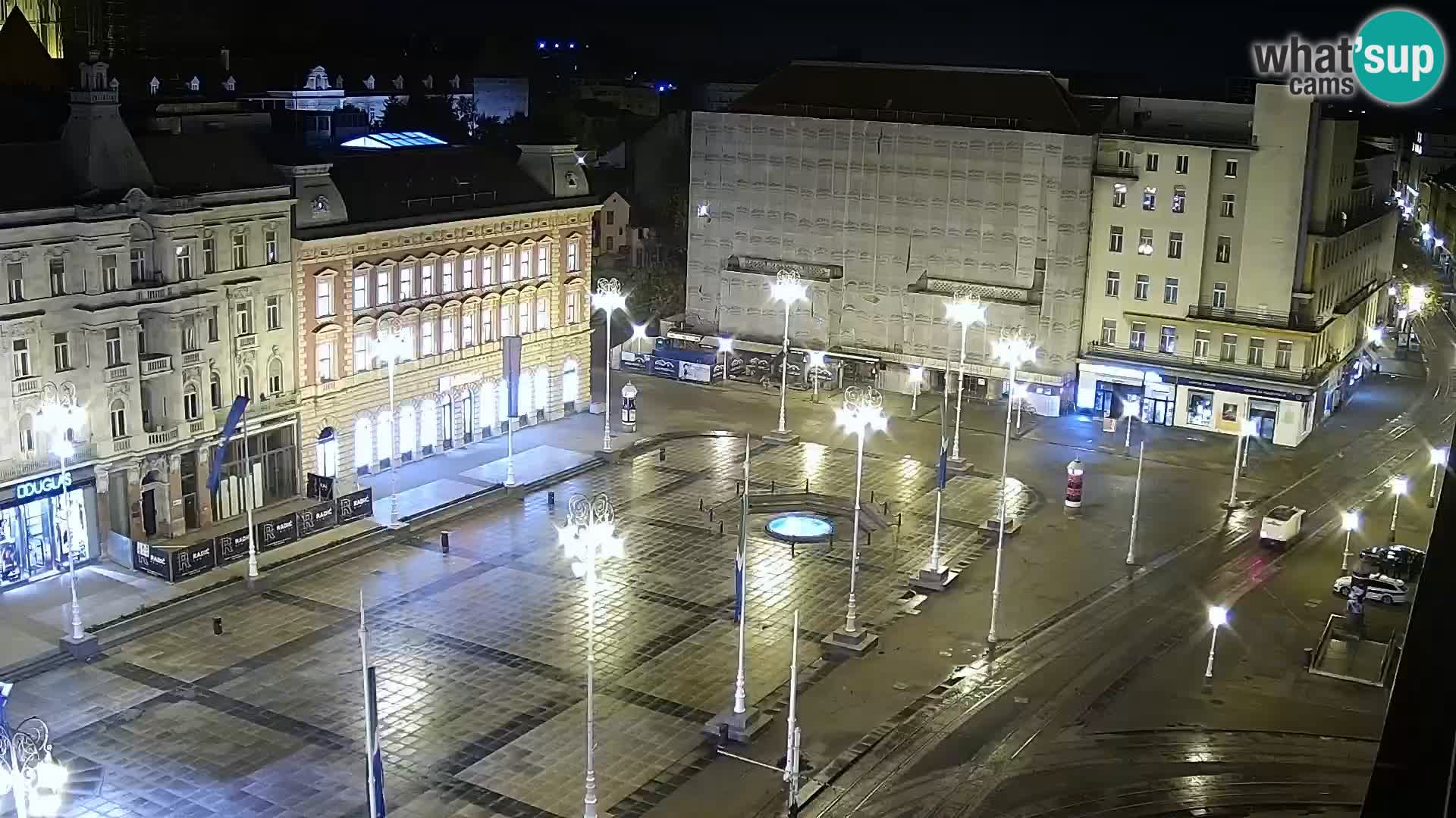 LIVE Webcam Zagreb Hotel Dubrovnik | Ban Jelačić square