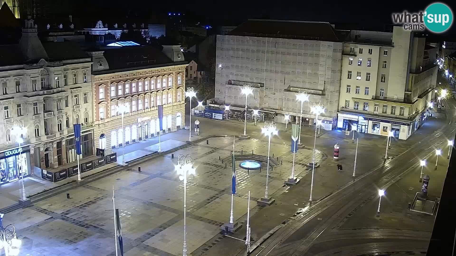 LIVE Webcam Zagreb Hotel Dubrovnik | Ban Jelačić square