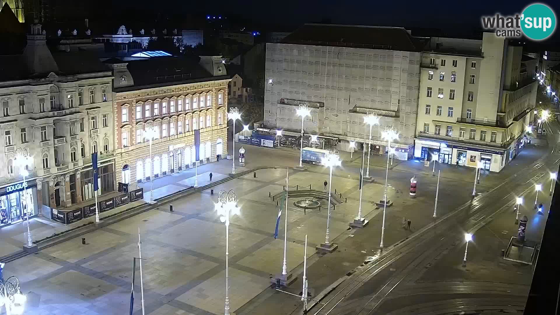 LIVE Webcam Zagreb Hotel Dubrovnik | Ban Jelačić square