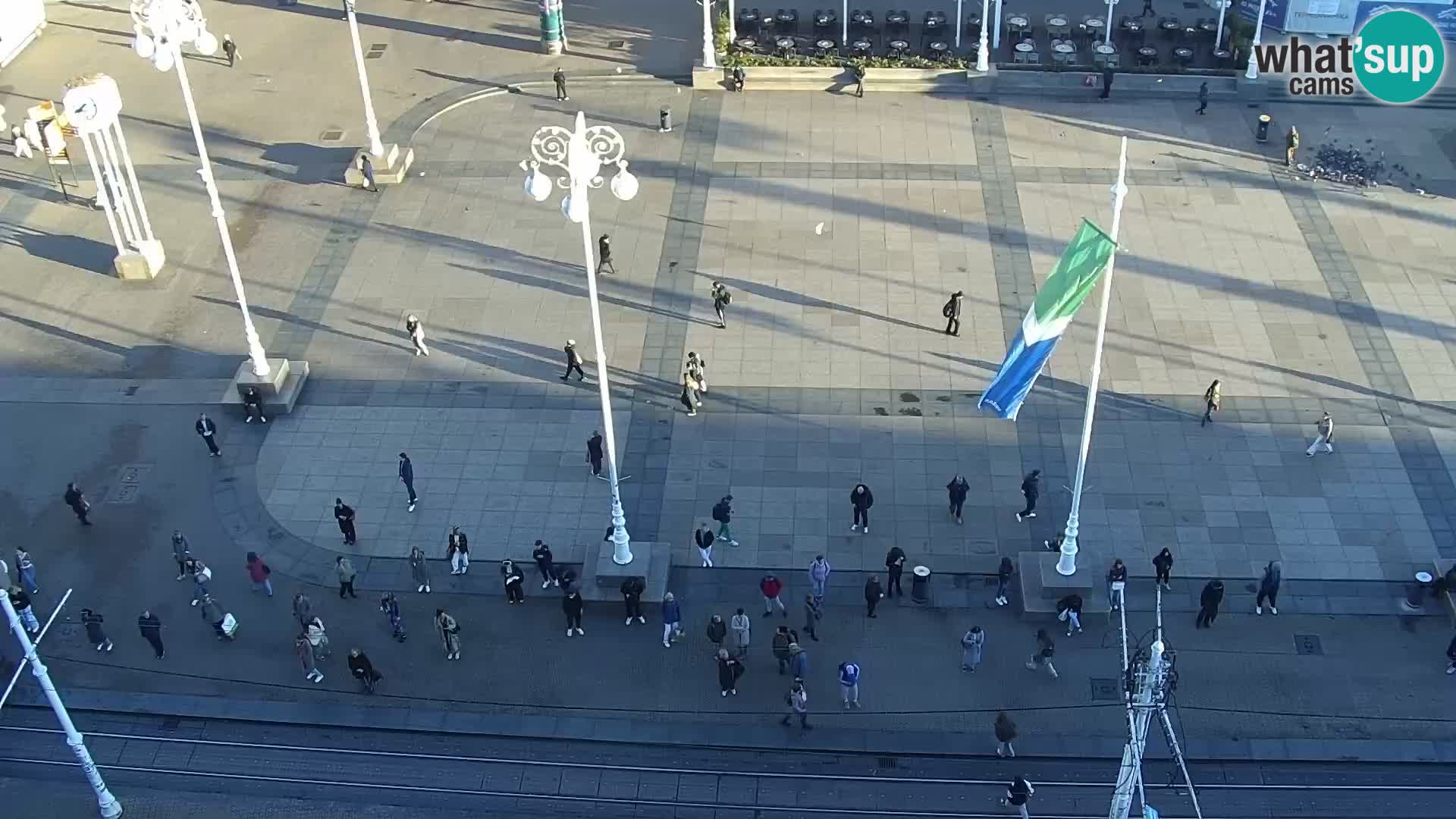 Ban Jelačić live cam Zagreb – Hotel Dubrovnik