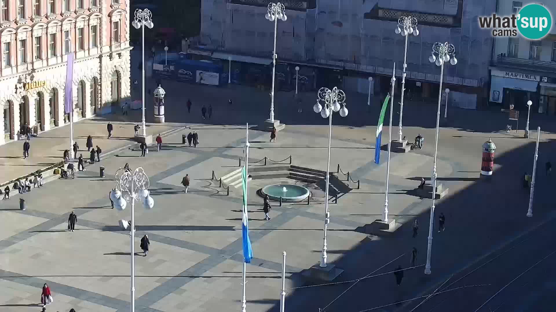 Ban Jelačić Platz  Live webcam Zagreb – Hotel Dubrovnik
