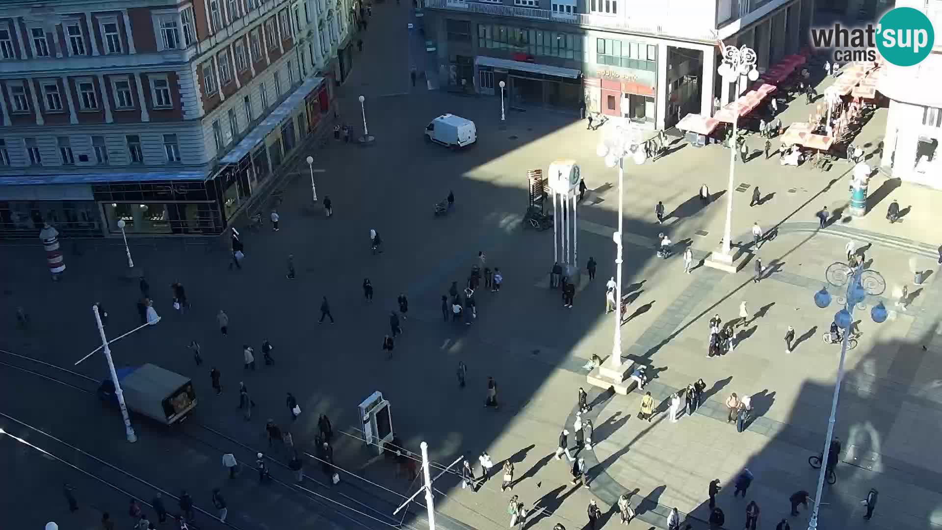 Piazza Ban Jelačić livecam Zagreb – Hotel Dubrovnik