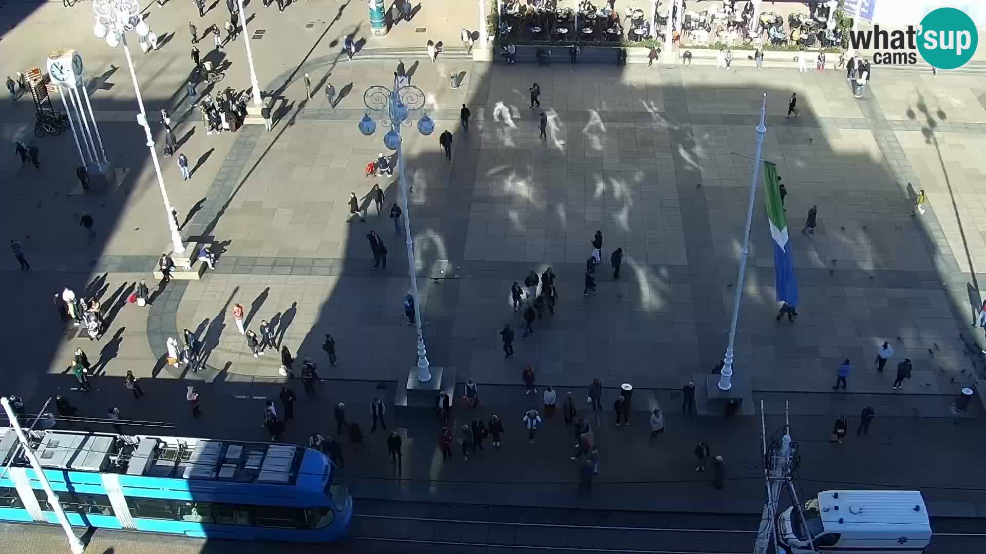 Ban Jelačić live cam Zagreb – Hotel Dubrovnik