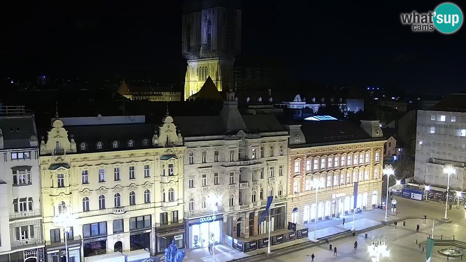 Ban Jelačić live cam Zagreb – Hotel Dubrovnik
