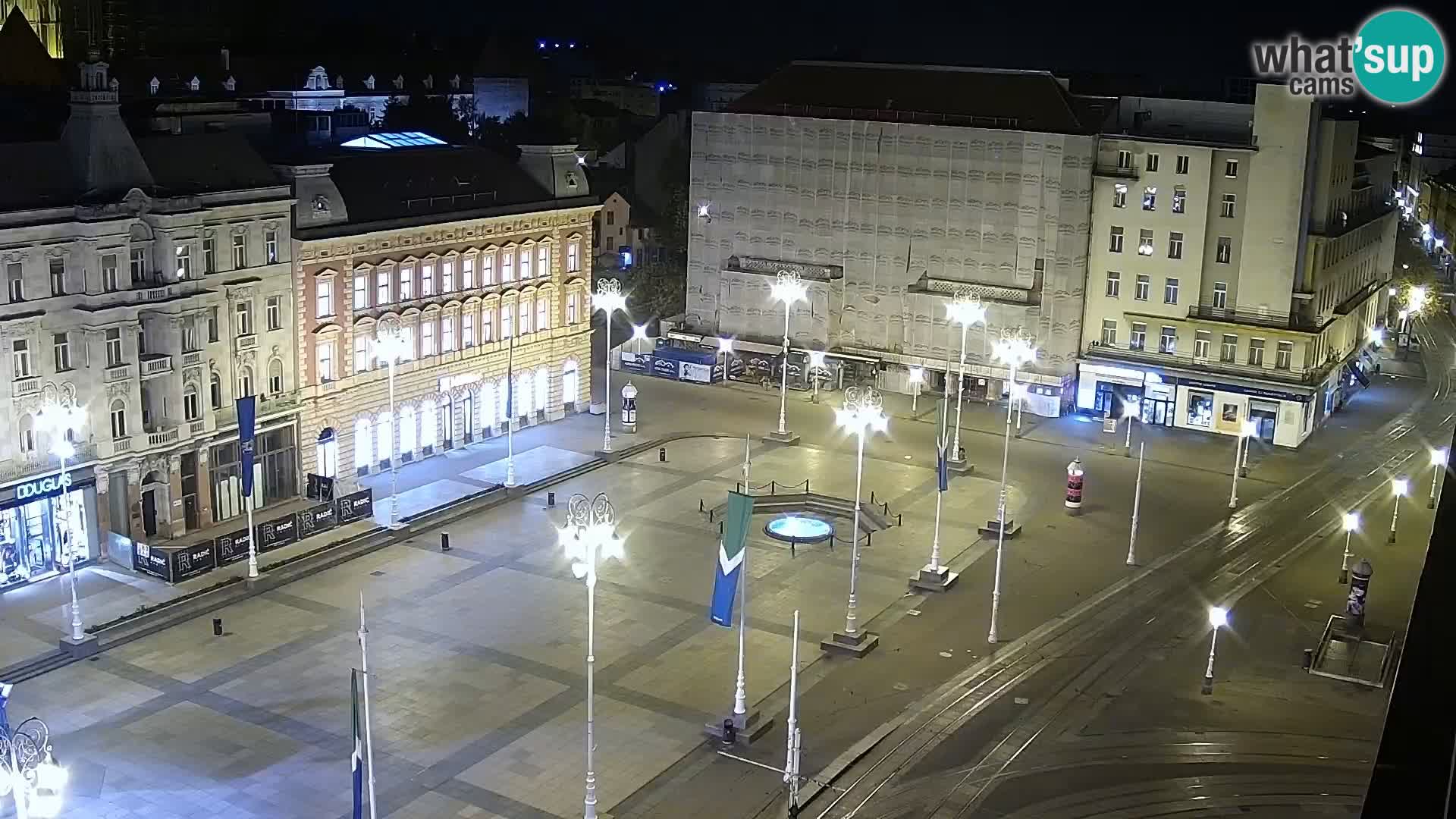 Ban Jelačić live cam Zagreb – Hotel Dubrovnik