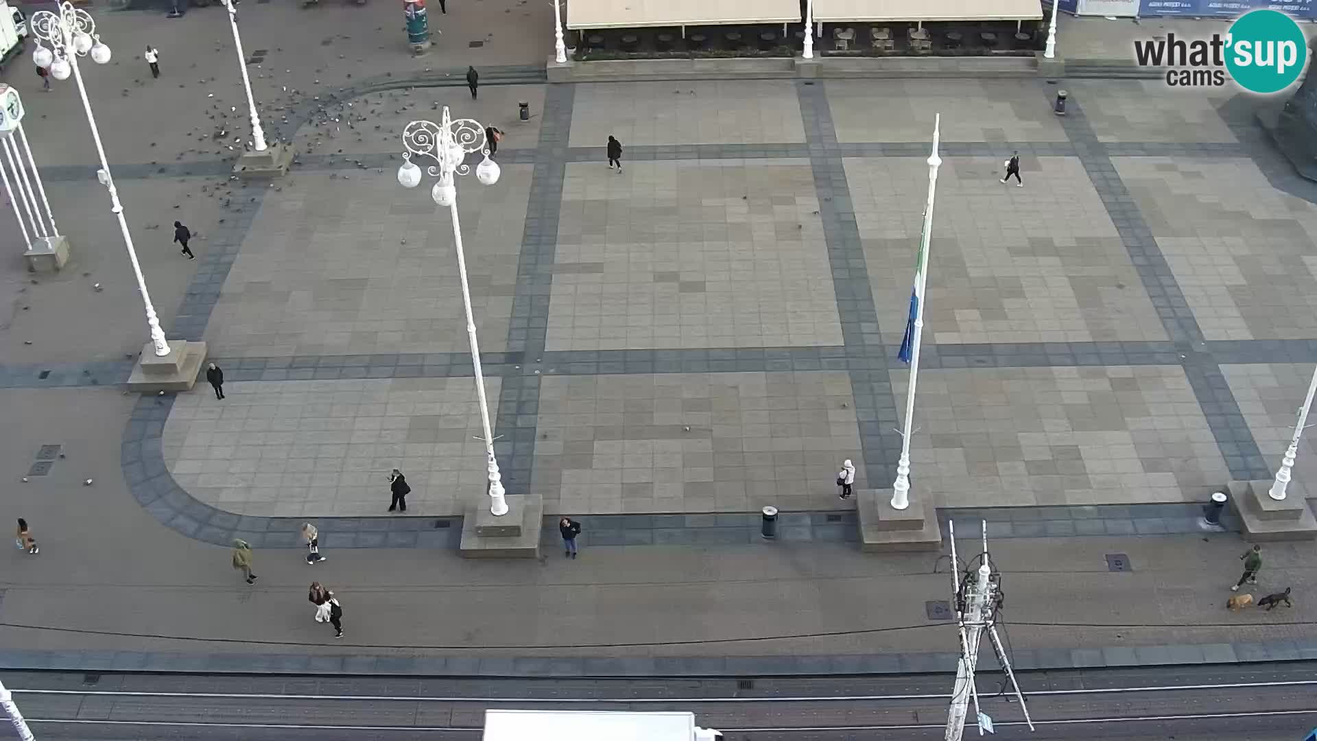 LIVE Webcam Zagreb Hotel Dubrovnik | Ban Jelačić square