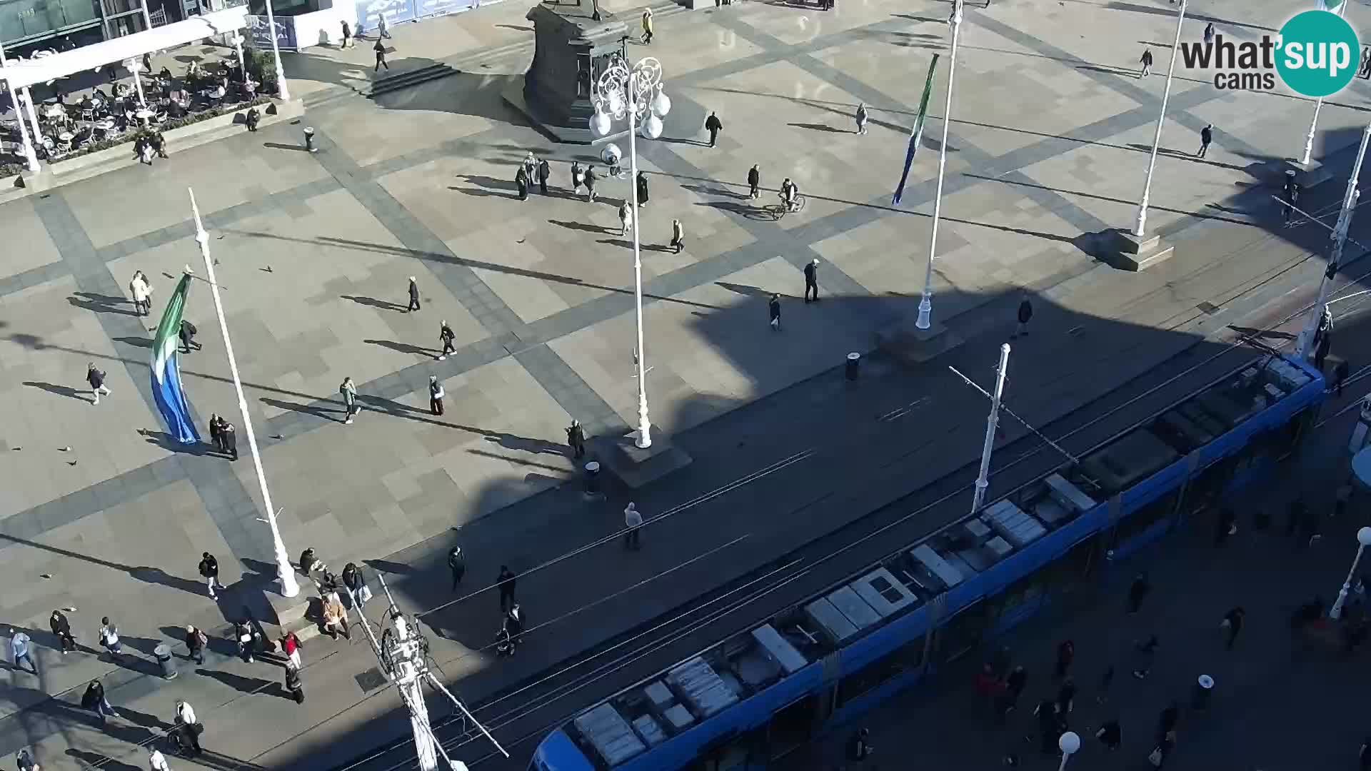 Plaza Ban Jelačić camera en vivo Zagreb – Hotel Dubrovnik