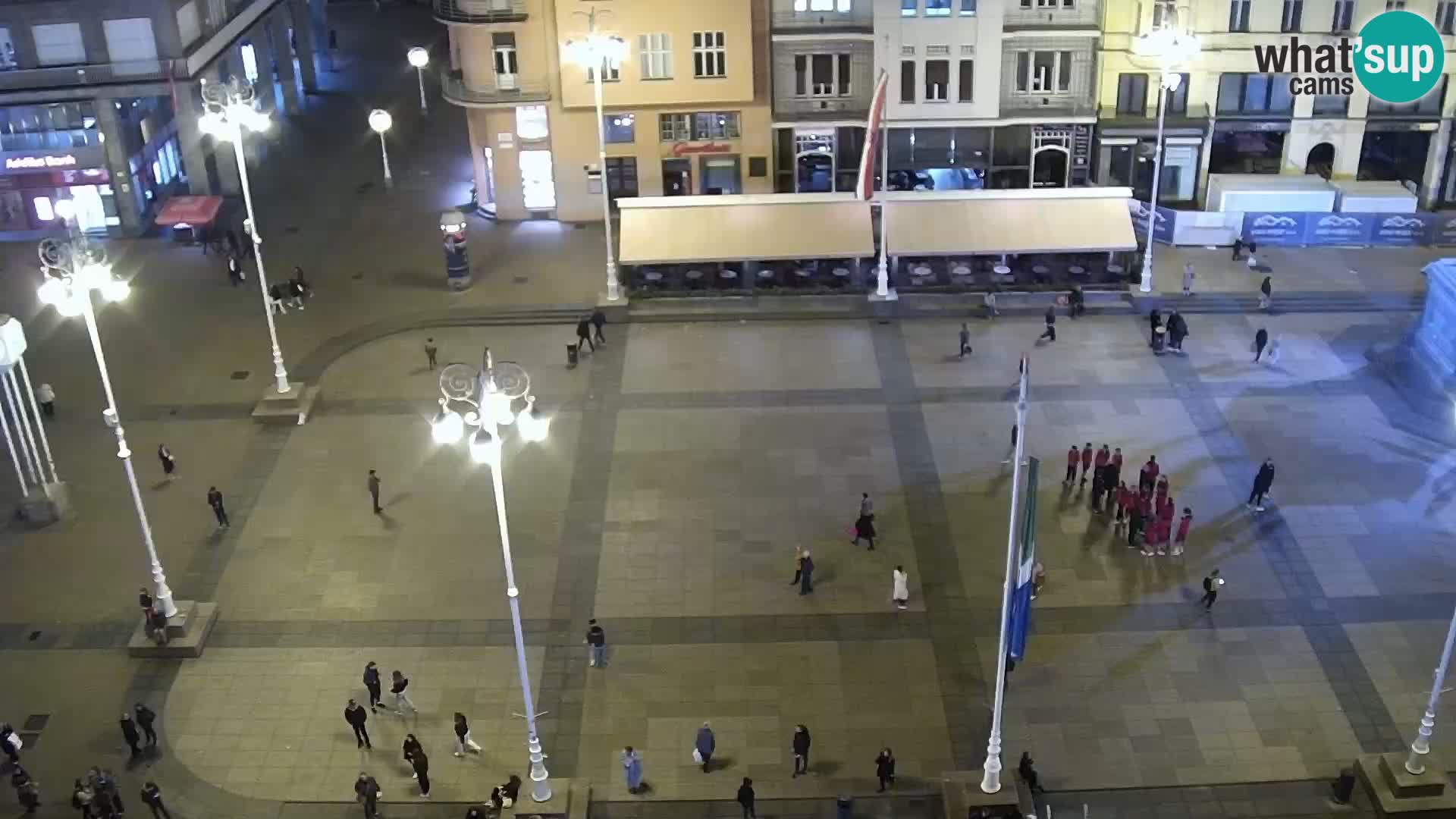 LIVE Webcam Zagreb Hotel Dubrovnik | Ban Jelačić square