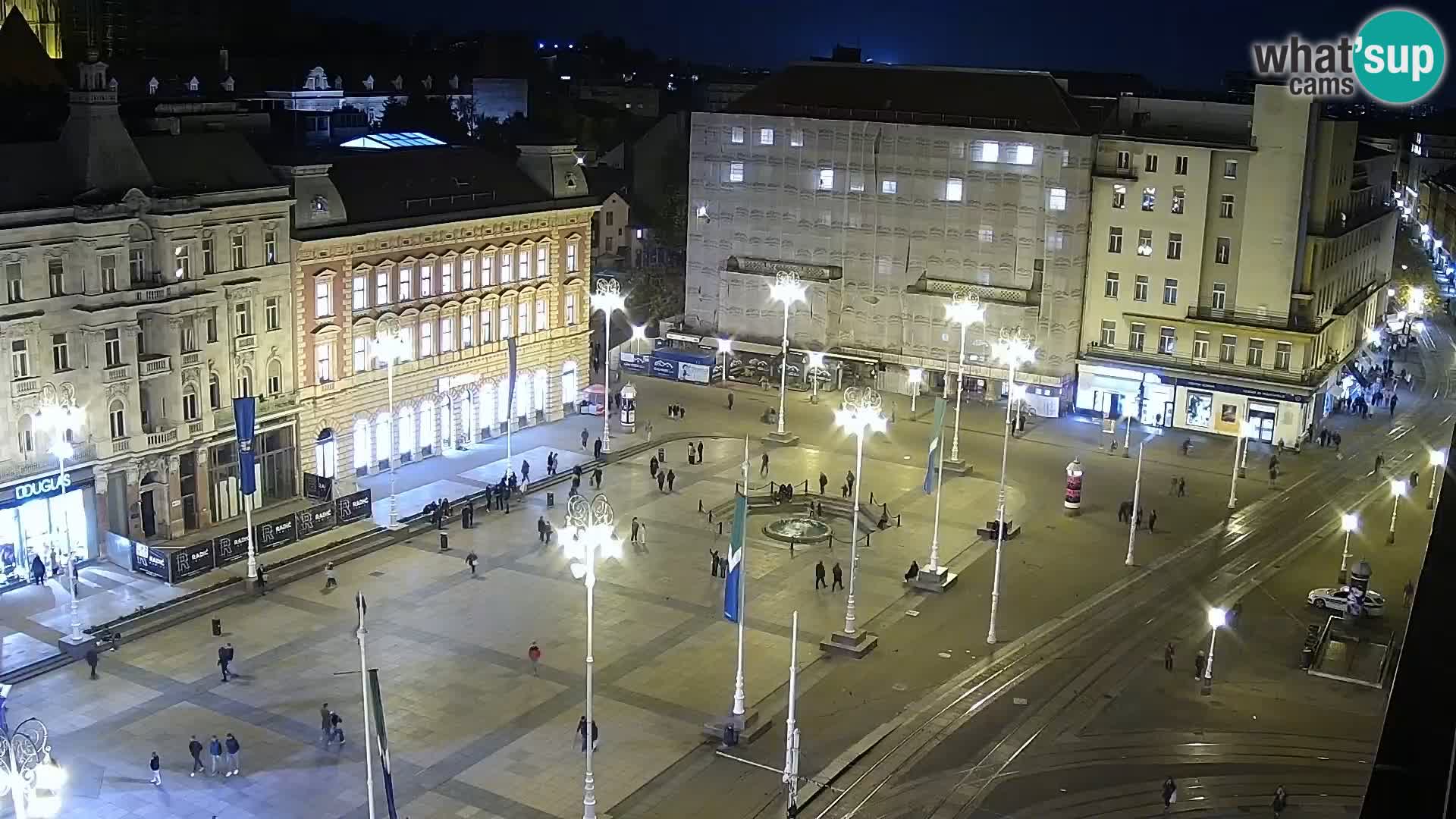 Ban Jelačić Platz  Live webcam Zagreb – Hotel Dubrovnik